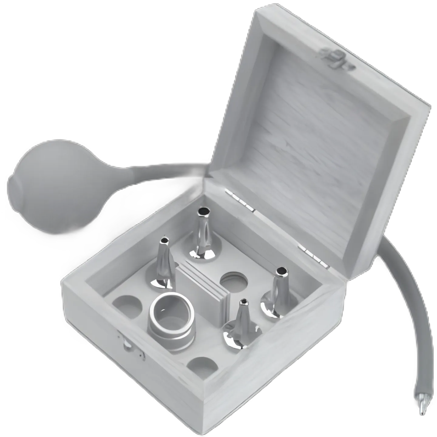 Bruening Type Pneumatic Otoscope with Bulb by Jedmed