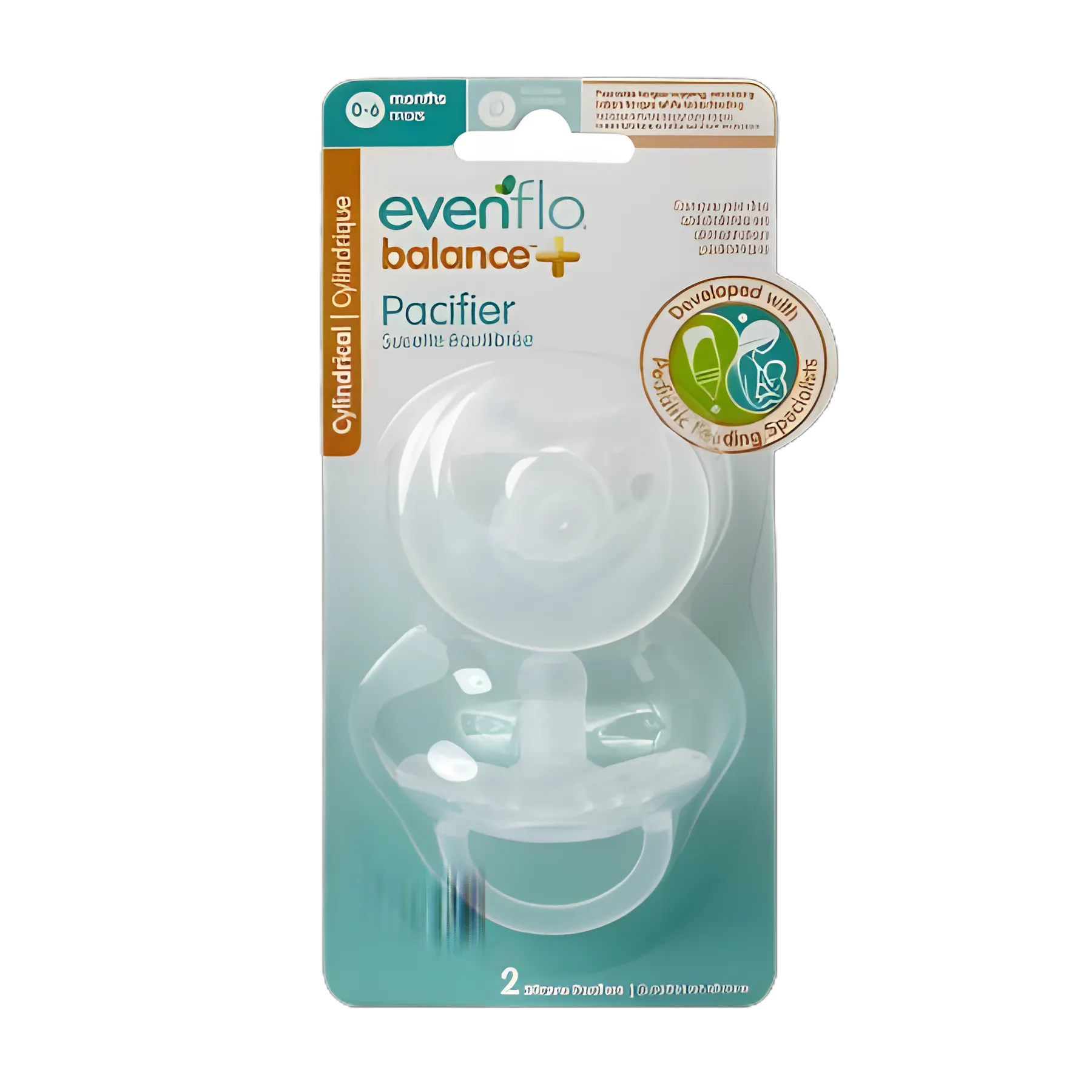 Evenflo Feeding Balance + Silicone Pacifier for Infants 0-6 Months - 2721211