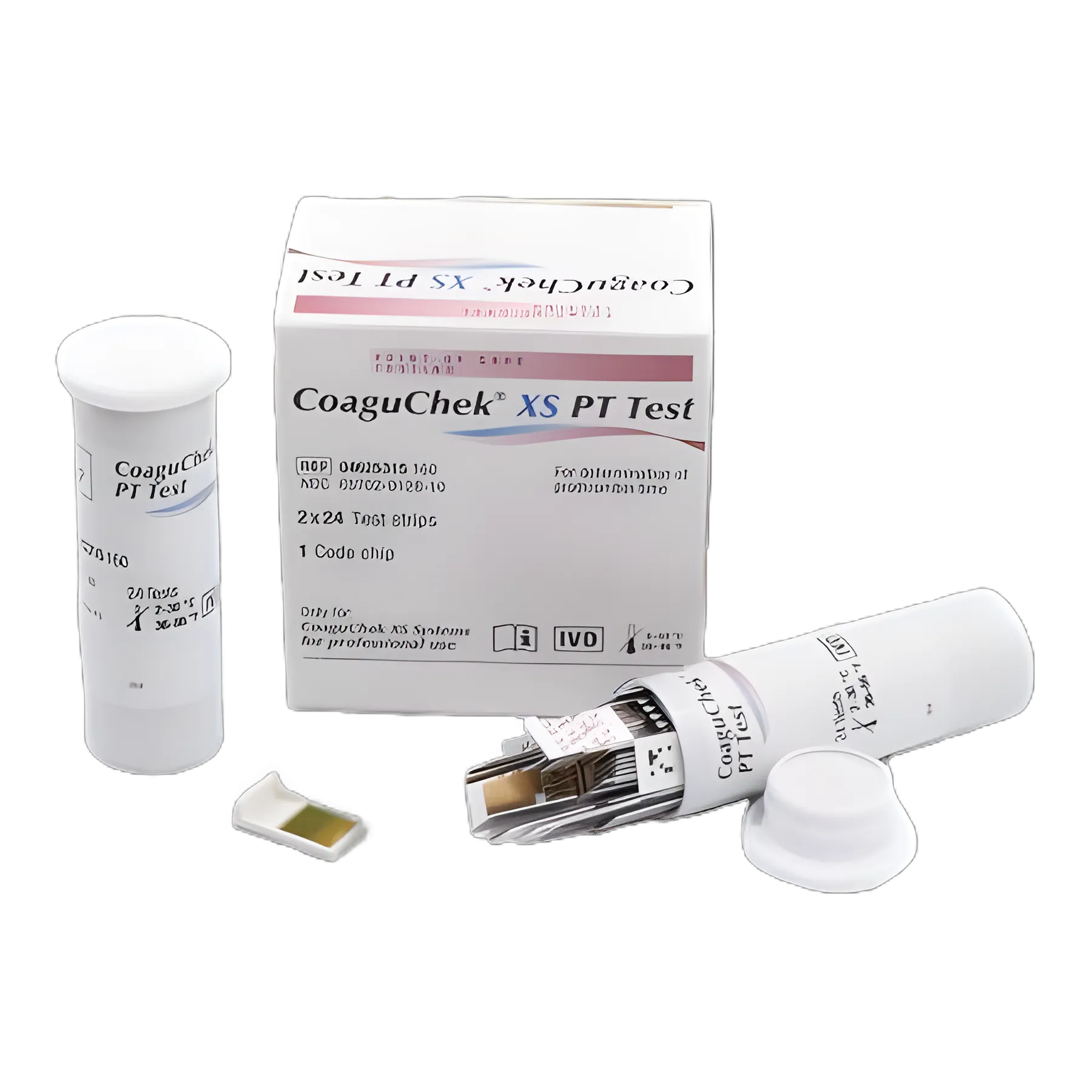 CoaguChek XS PT Test Strips for Accurate PT/INR Monitoring by Roche Diagnostics