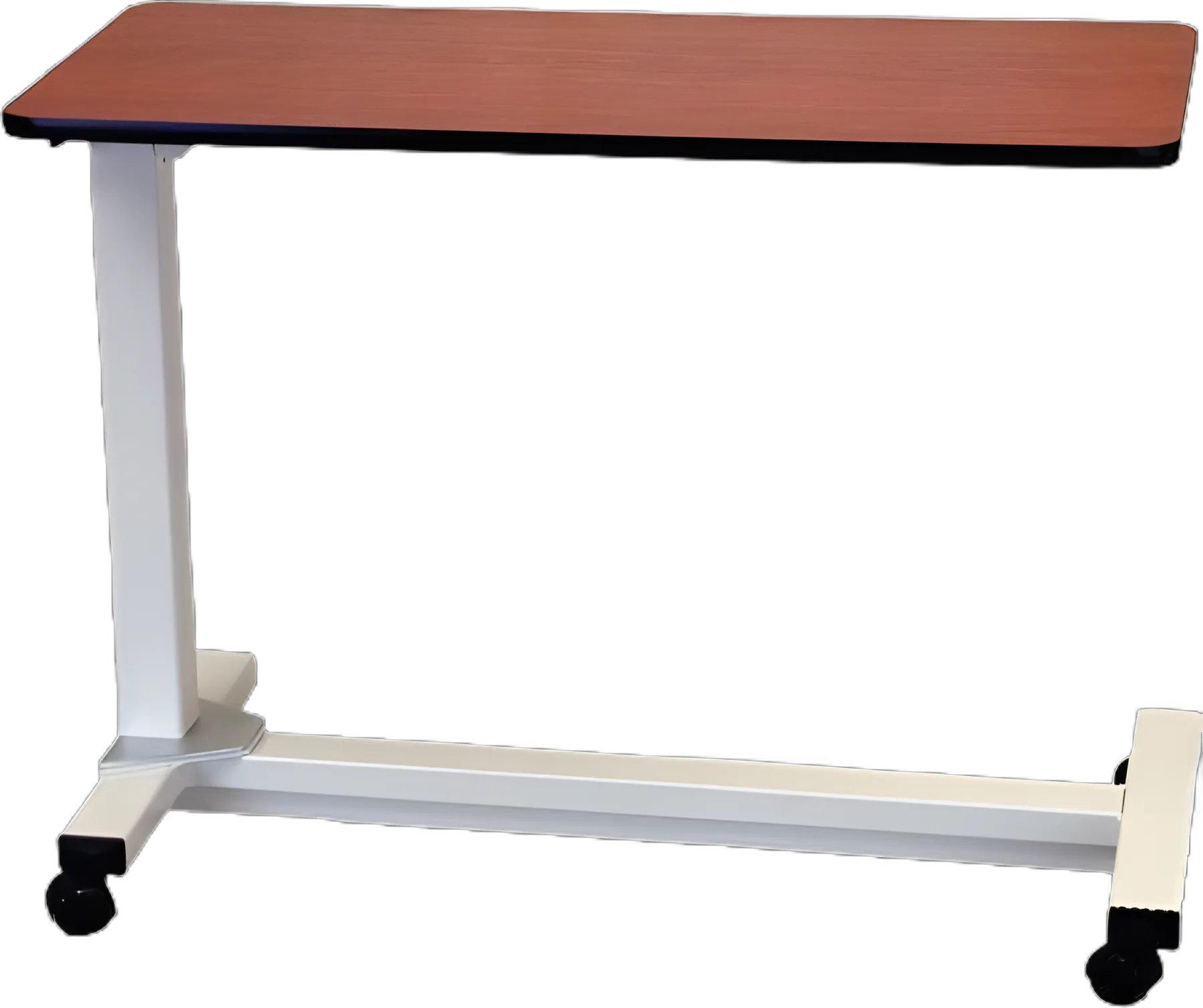 Bariatric Overbed Table with Adjustable Height 30-45 Inches and Heavy-Duty Support