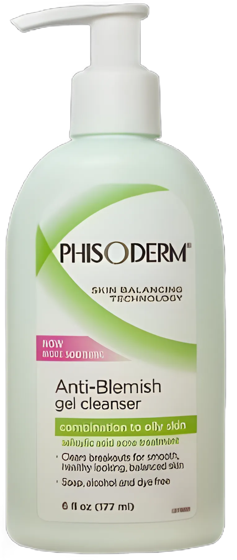 pHisoderm Anti-Blemish Gel Cleanser for Oily and Combination Skin, 6 oz.