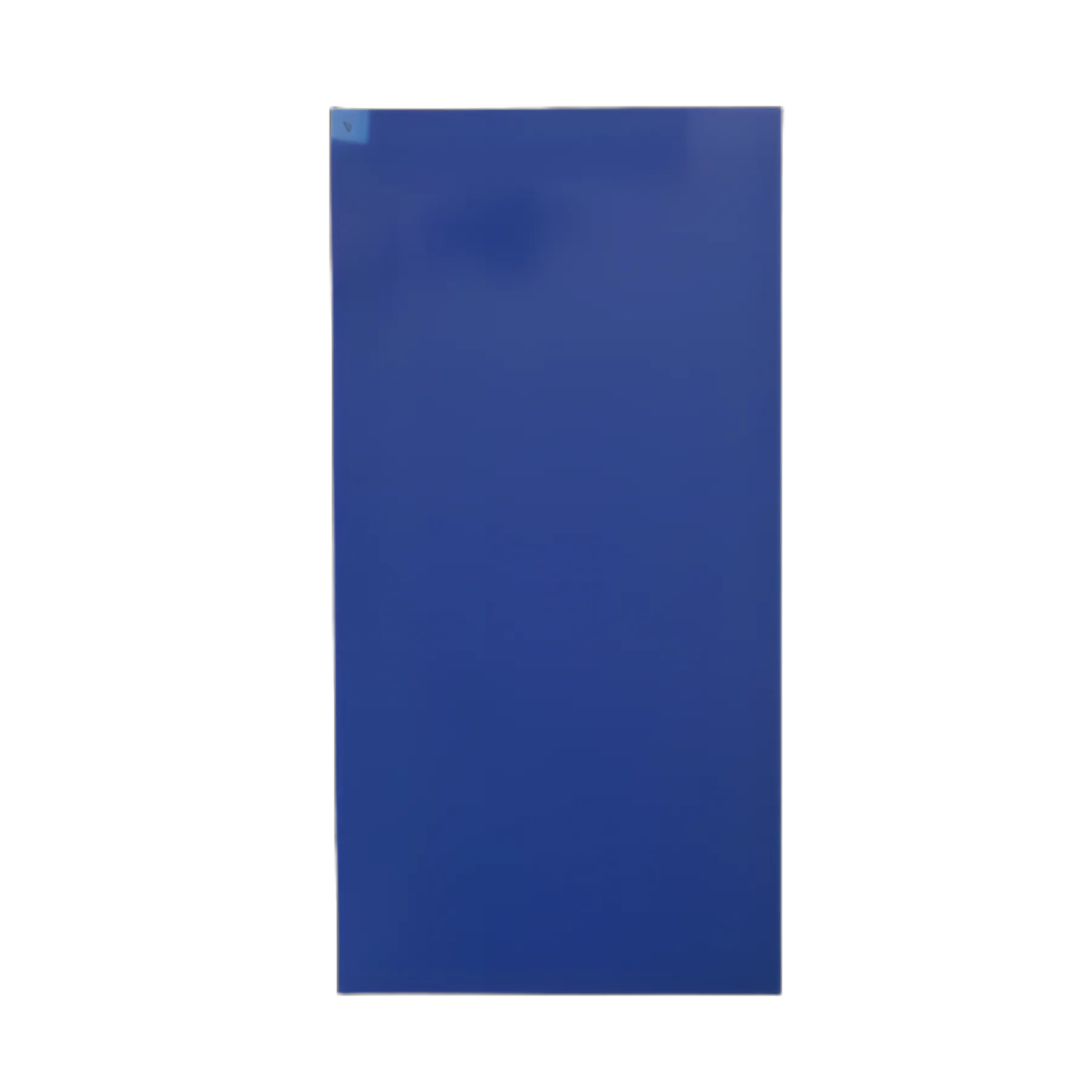 Poly Tack Adhesive Floor Mat 18x36 Inch for Cleanrooms, Blue Polyethylene