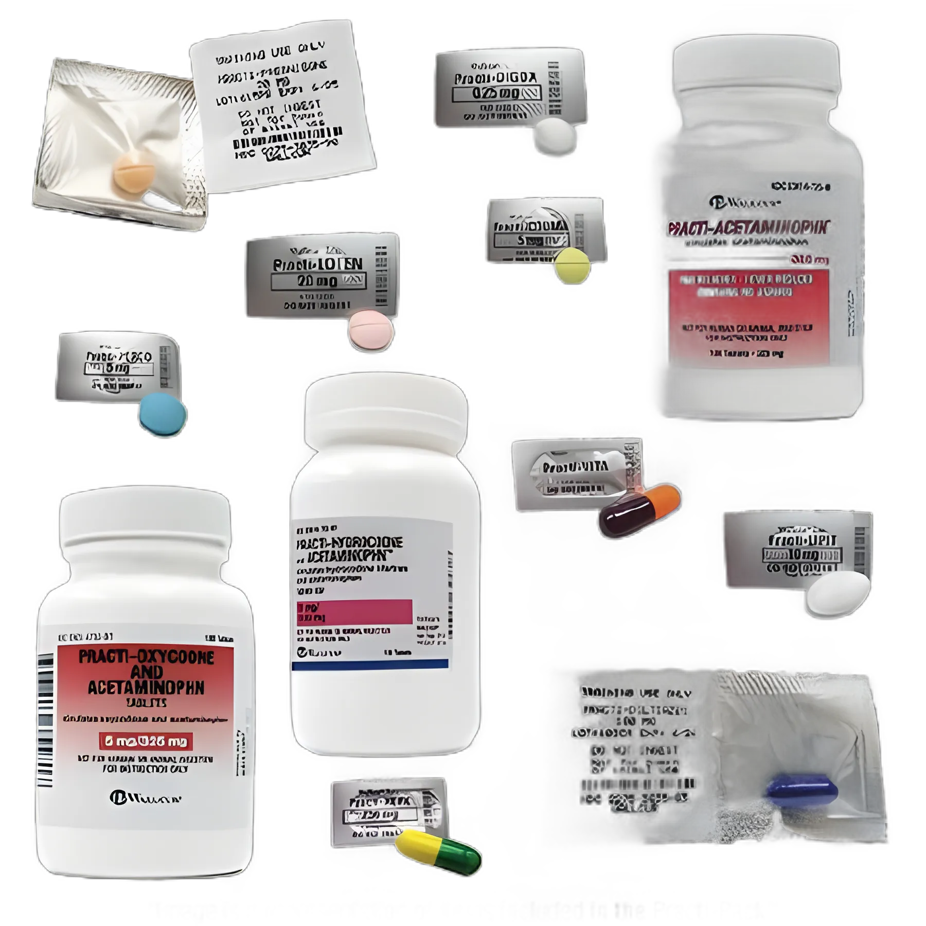 Practi-Med Dispense Pack 3 DS for Clinical Training - Simulated Medication Pack