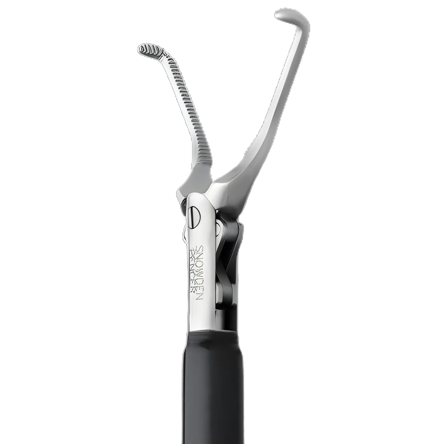 Snowden-Pencer® Endoscopic Dissector with 36 cm Shaft, 90° Angled Serrated Jaws