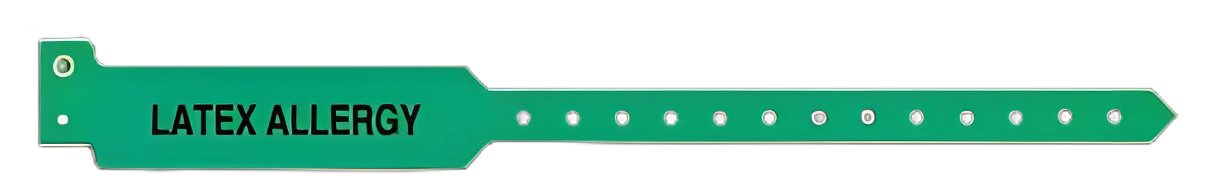 Identification Wristband Sentry® Superband® Alert Bands® Alert Band Permanent Snap Latex Allergy - 5055-22-PDM