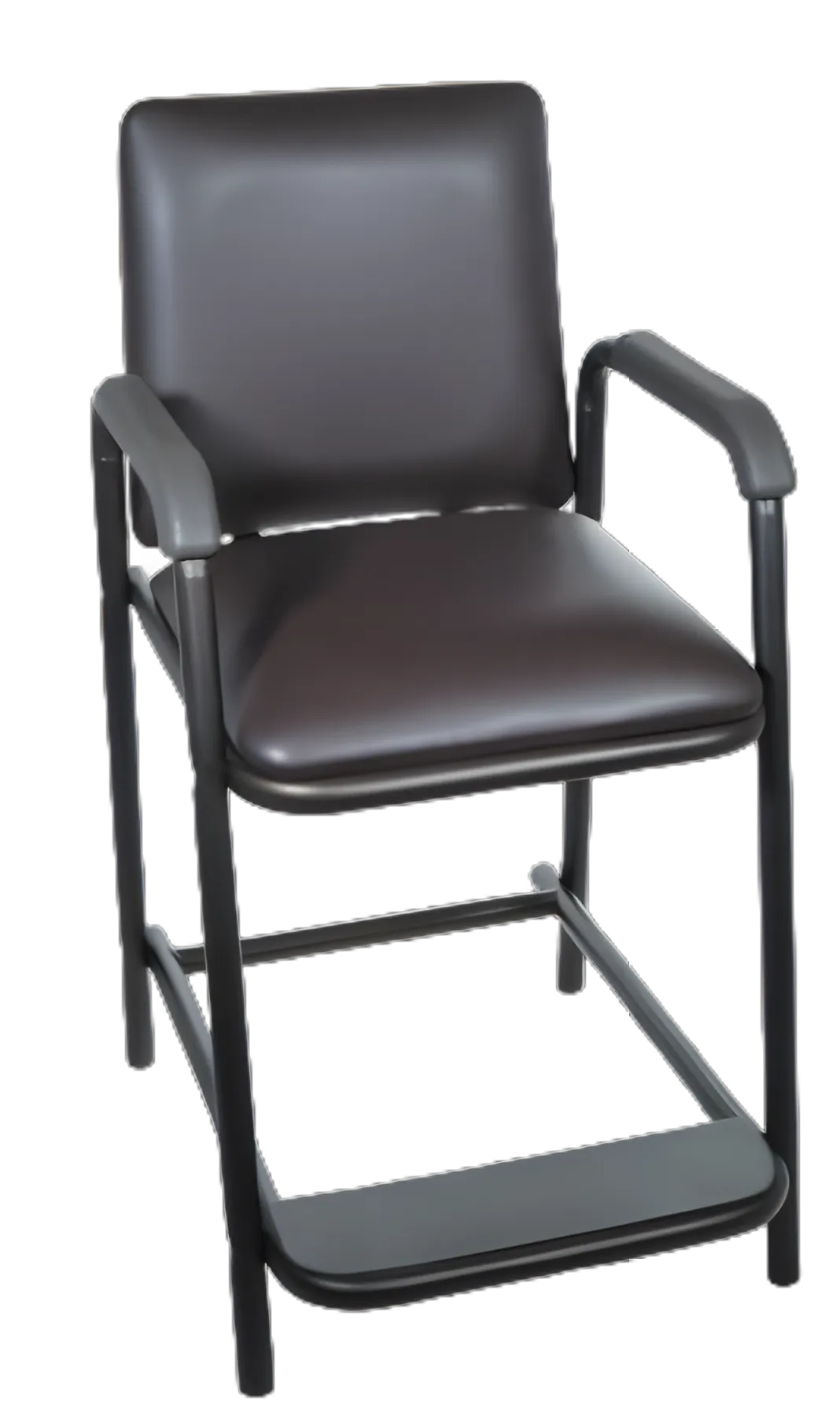 Hip High Chair Drive® Brown Vein Contoured Armrest Steel