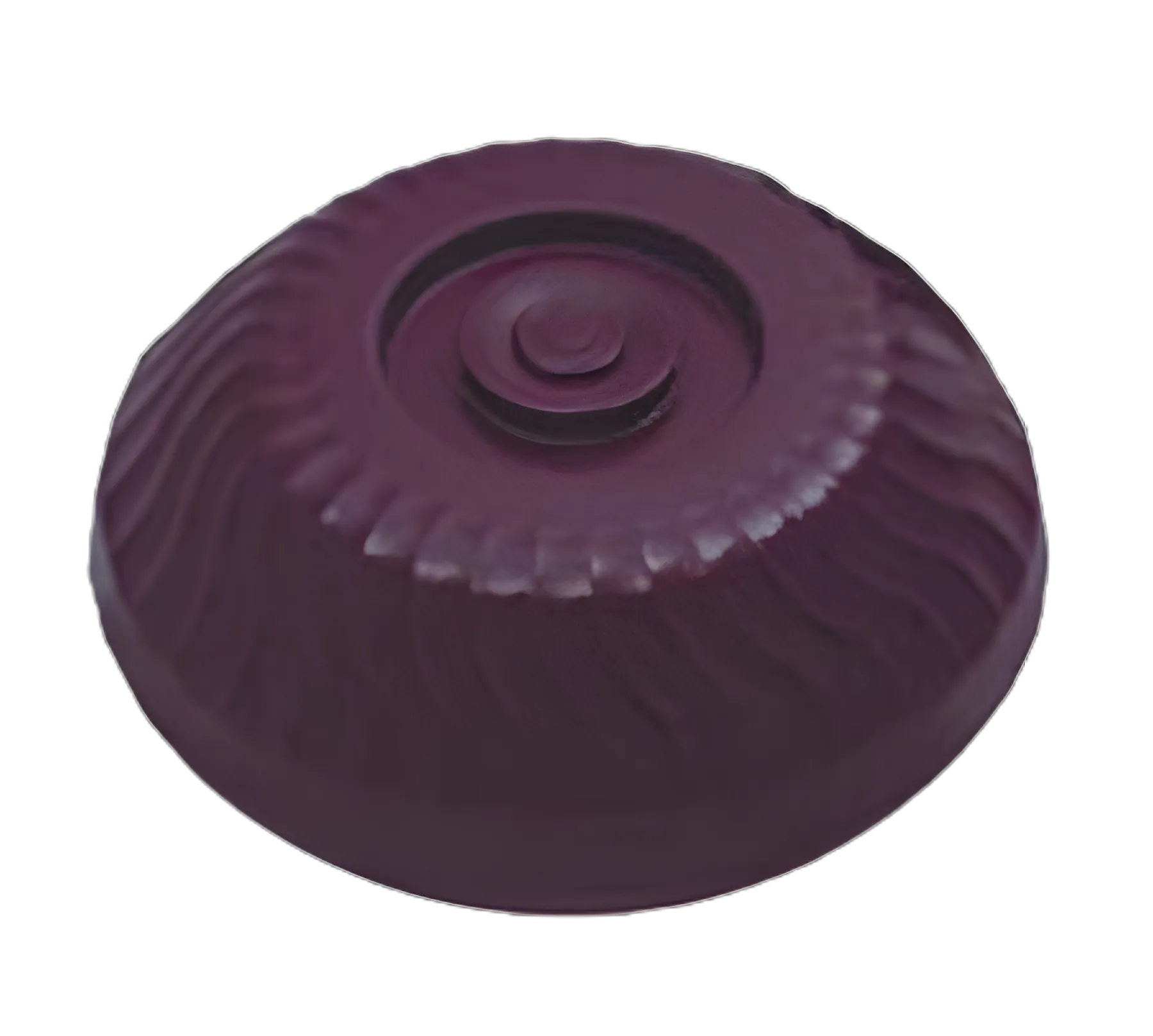 Dinex® Cranberry Red Dome Lid for 9 Inch Base - Reusable, Insulated Plastic