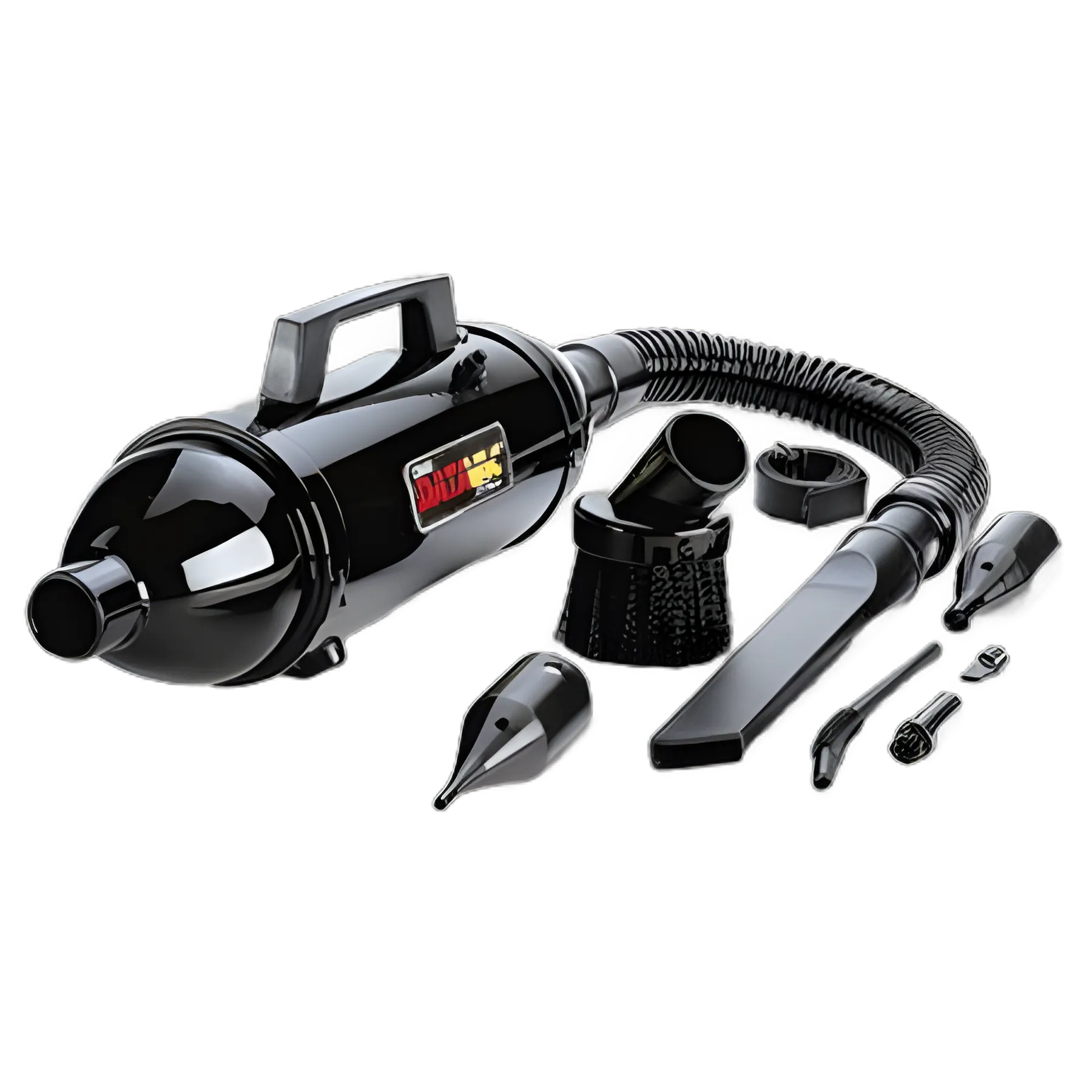 Handheld Steel Vacuum/Blower, 0.5 hp, Black