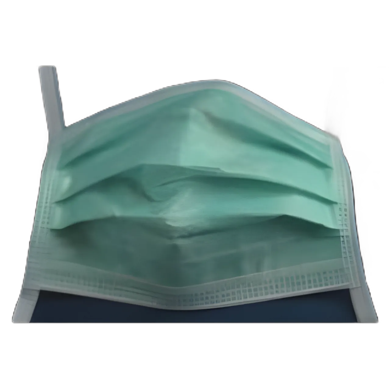 Cardinal Health™ Anti-Fog Surgical Mask with Adhesive and Tie Closure - ASTM Level 1, Green, NonSterile