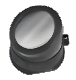 Bruening Diagnostic Head 22mm Diameter x 28mm Length with Non-Magnifying Glass Cover by Bausch & Lomb