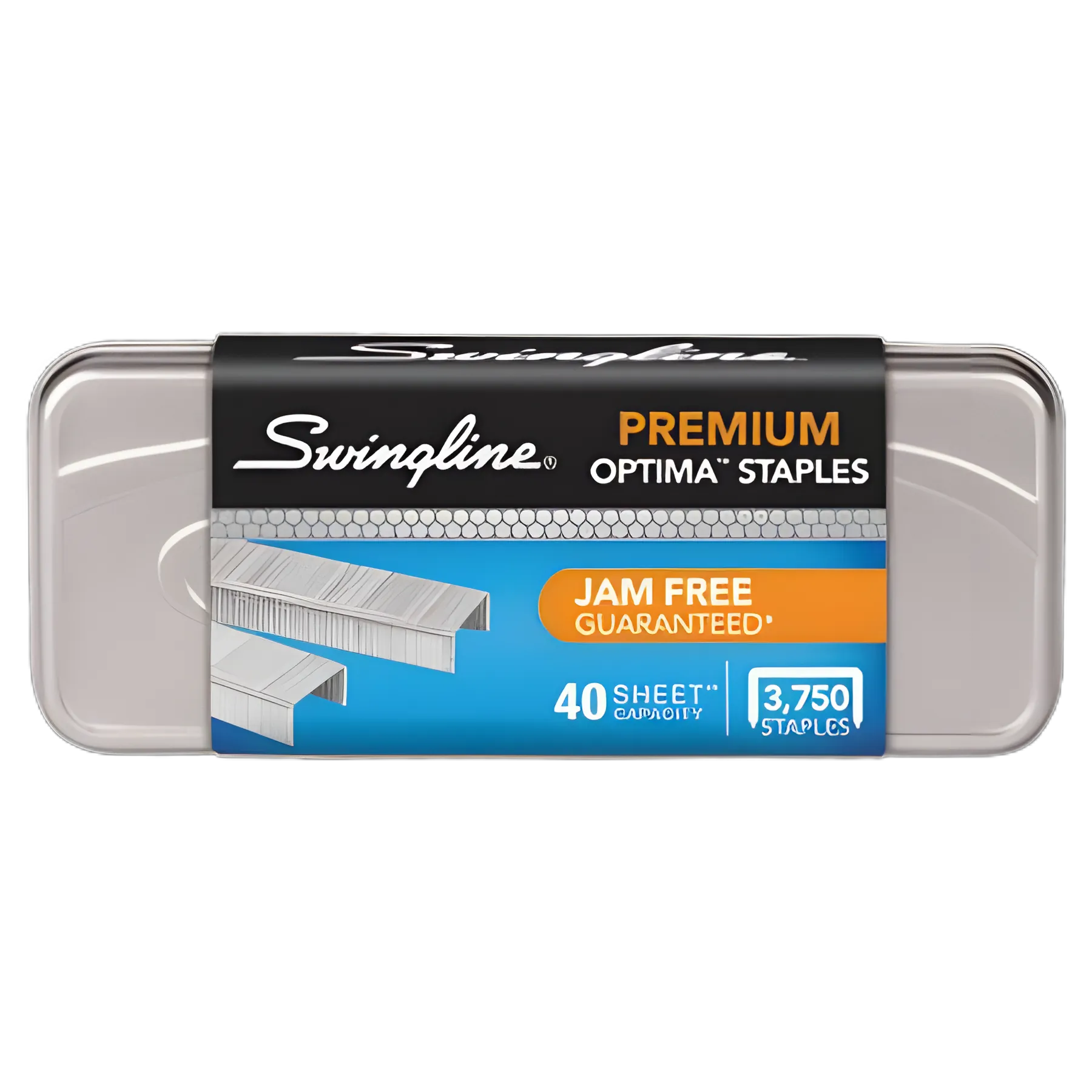 Optima Staples, 0.25" Leg, 0.5" Crown, Steel, 3,750/Pack