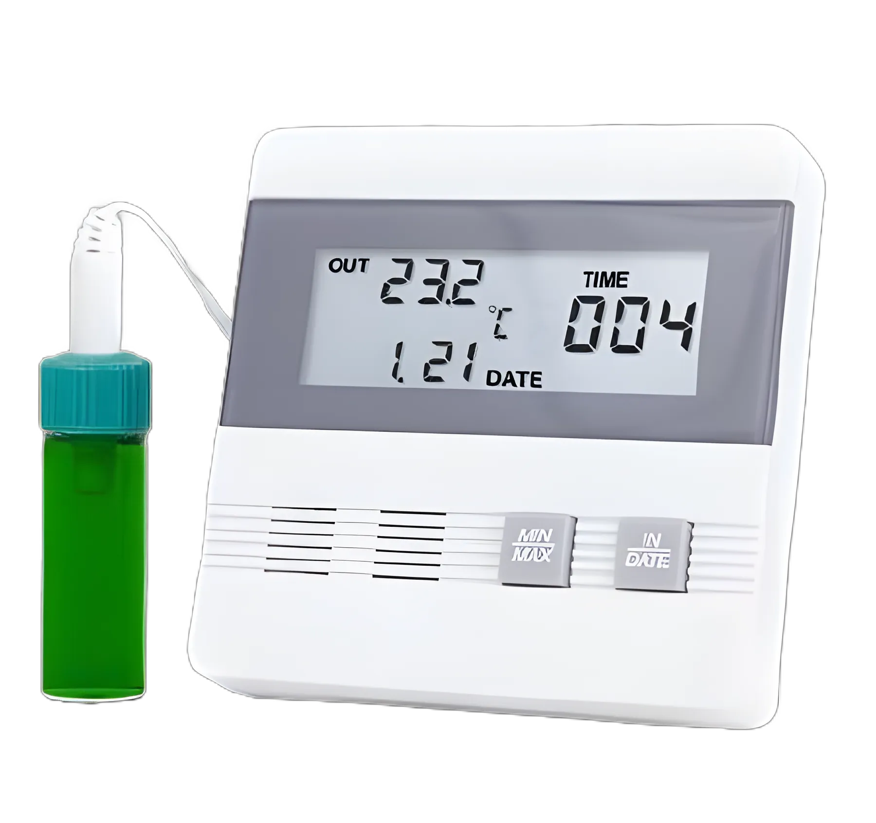 Traceable® Digital Thermometer with External Probe - Dual Fahrenheit/Celsius Reading, Waterproof Sensor