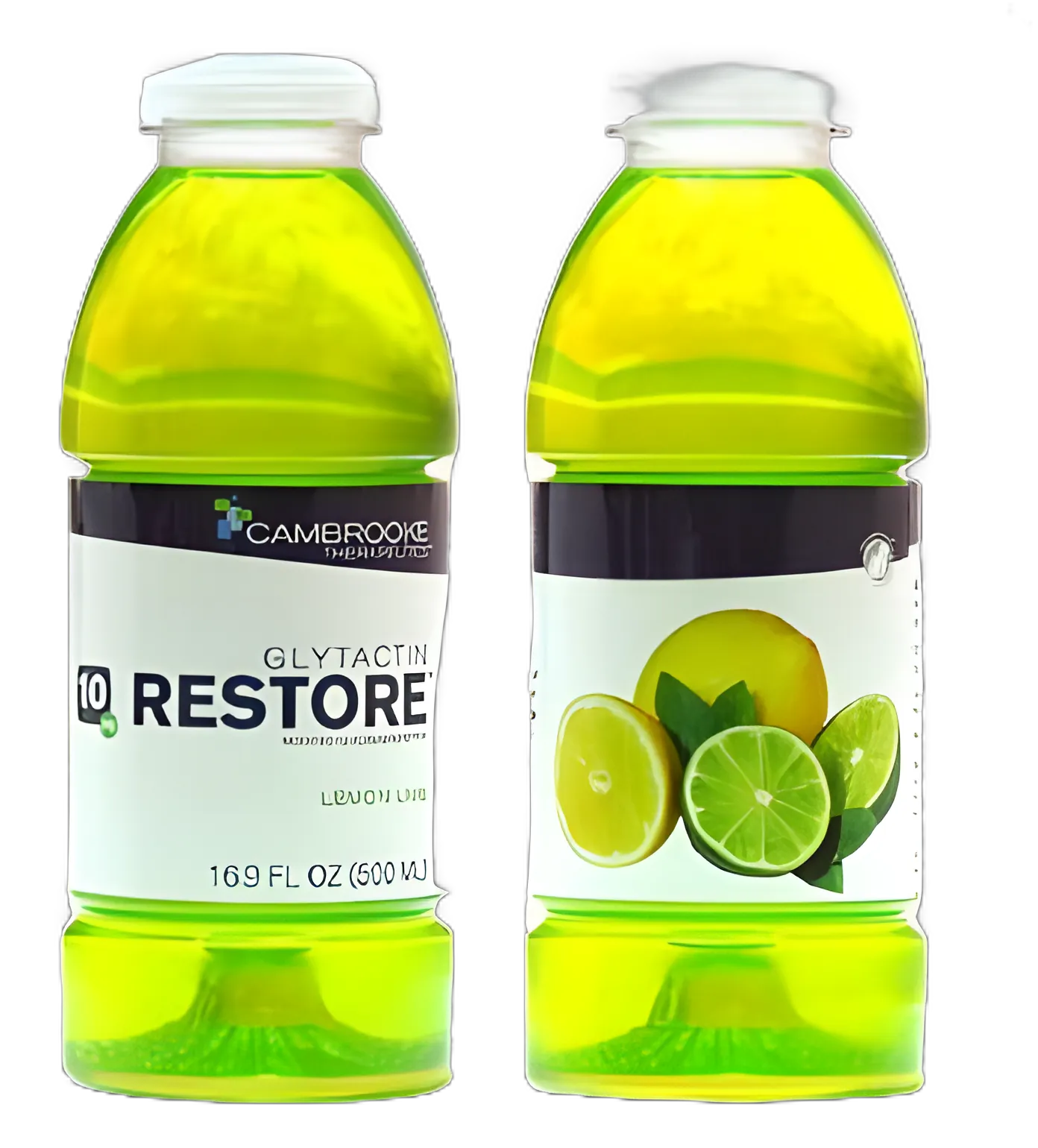 Glytactin RESTORE Lemon-Lime Flavor Liquid for PKU Management - 16.9 oz Bottle