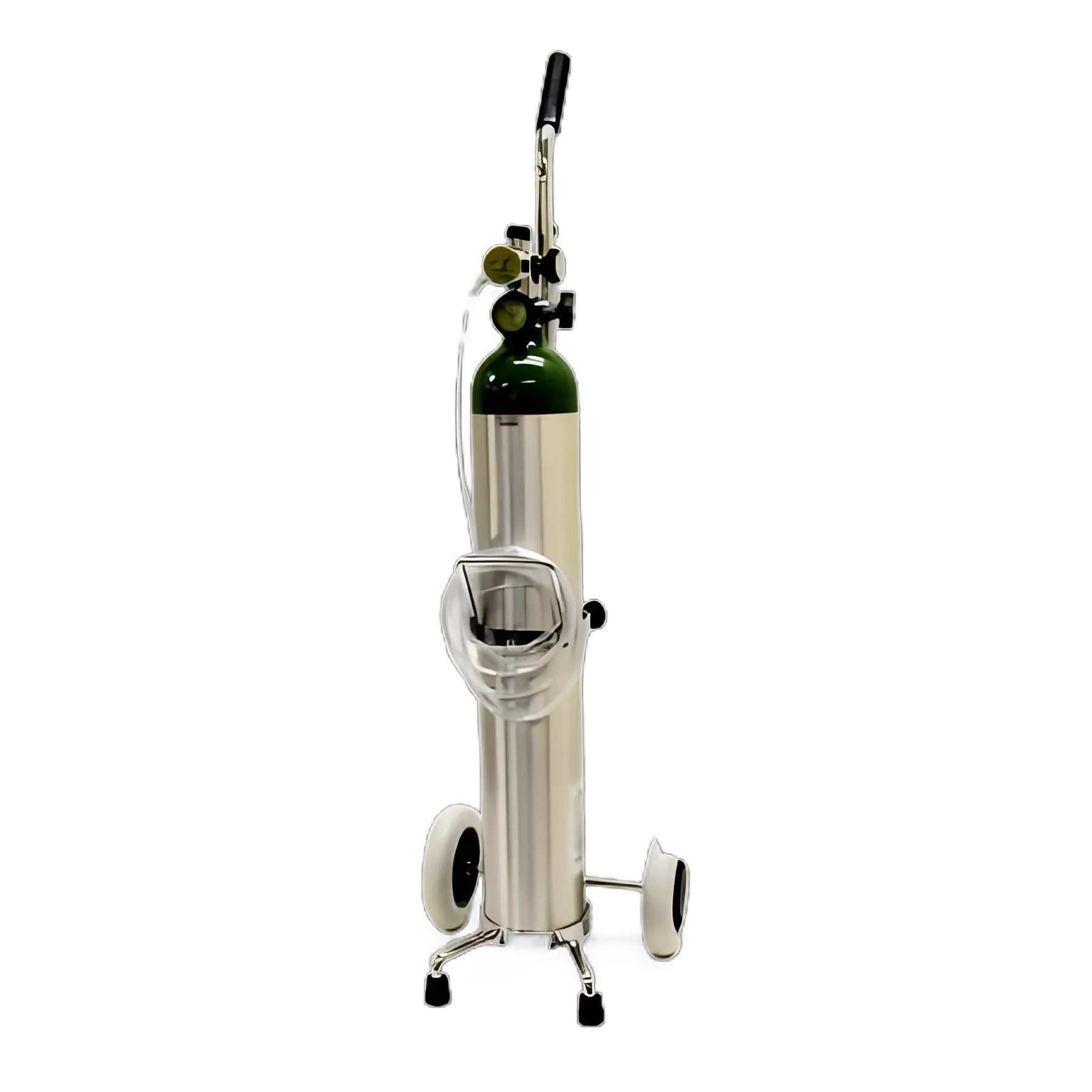 Mada Medical Oxygen Kit on Cart (Empty) Size E Aluminum - 1630M-15E