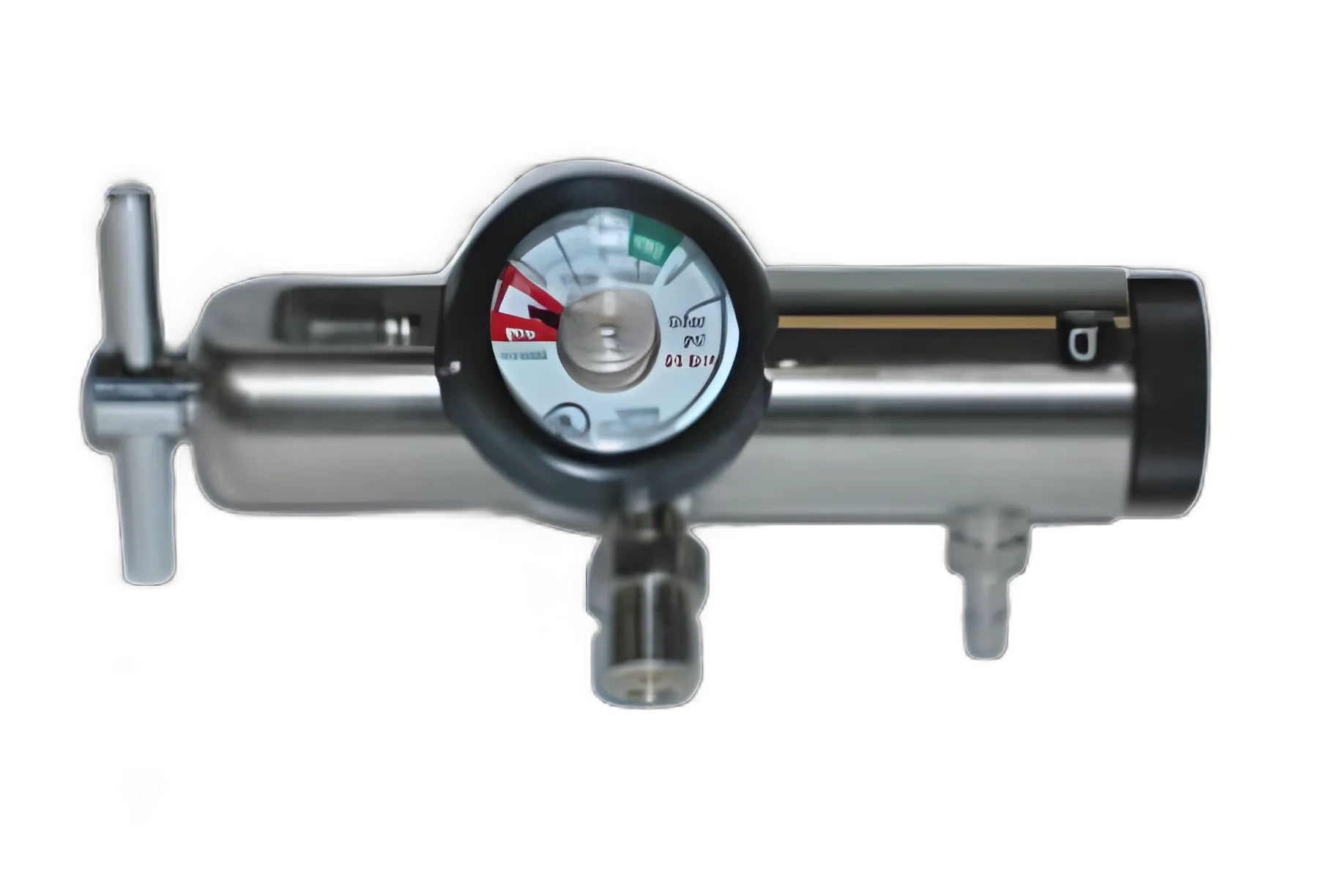 Oxygen Regulator High / Low Flow 0 - 25 LPM DISS Outlet CGA-870