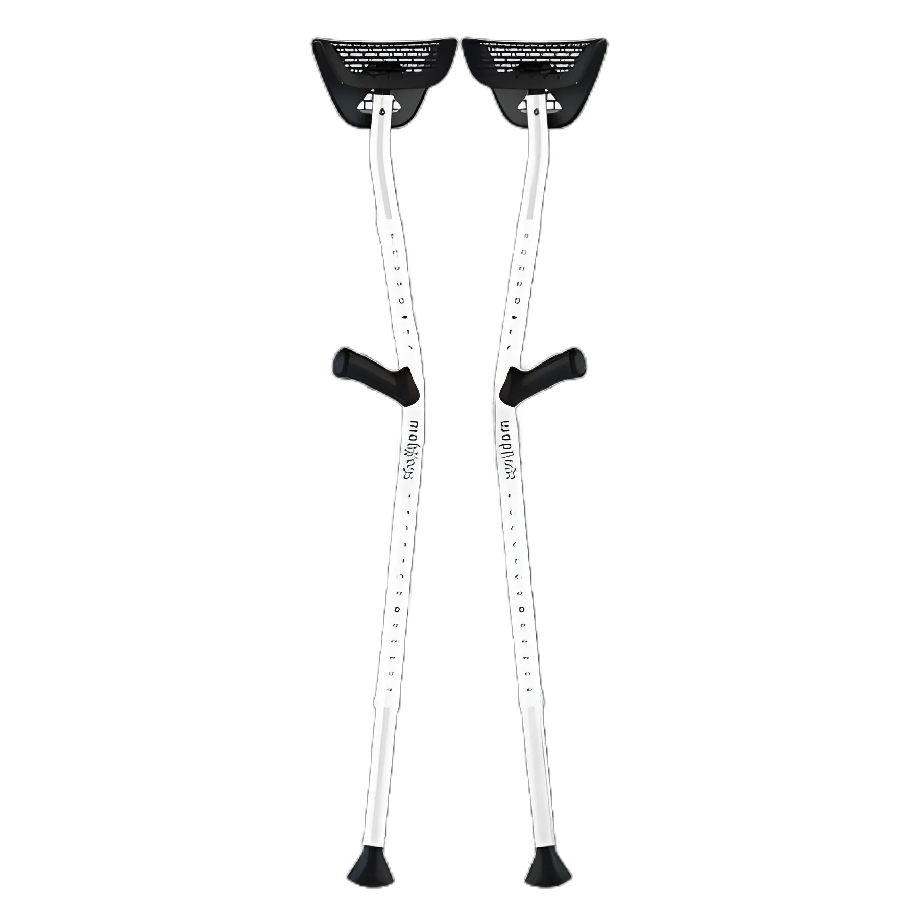 Mobilegs® Ultra Aluminum Frame Adult Crutches - Saddle Style Underarm, 300 lbs. Capacity
