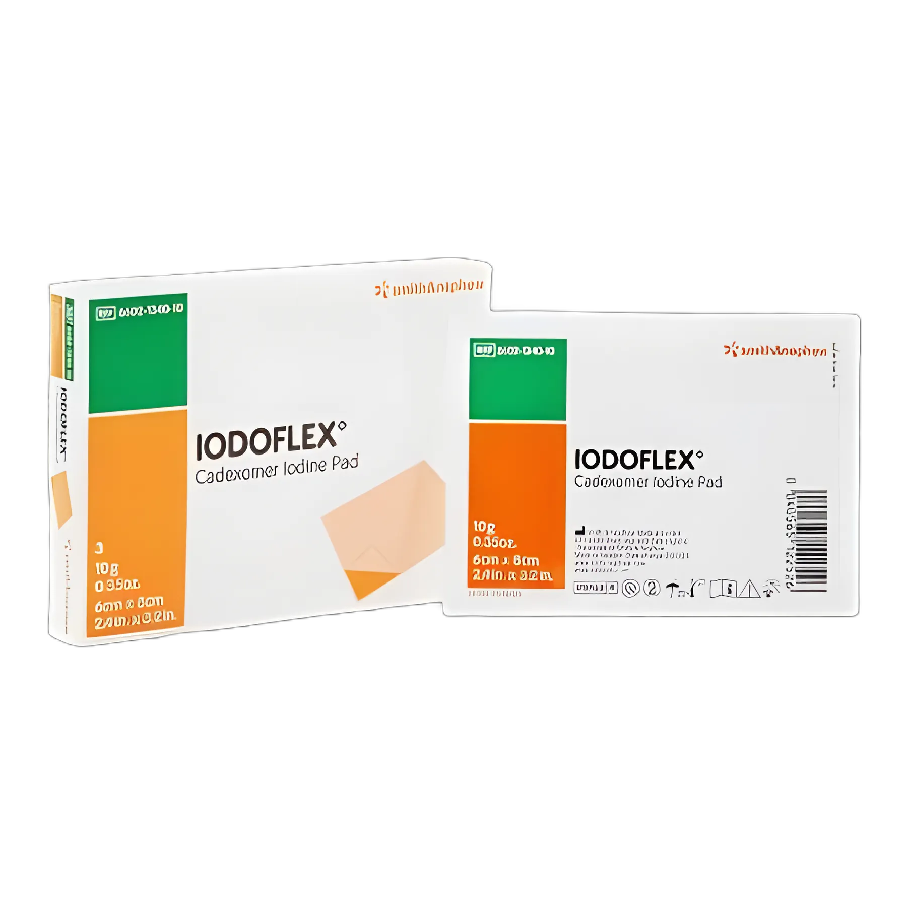 Iodophor Impregnated Dressing Iodoflex™ Pad Rectangle 2-1/8 X 3 Inch Sterile
