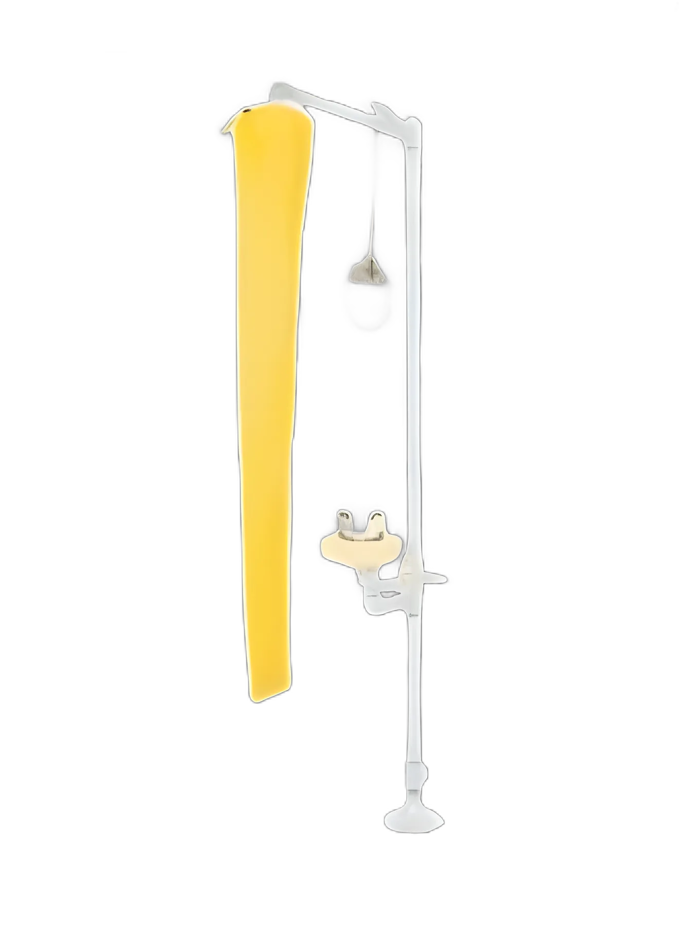 Drench Shower Tester with Chemically Resistant Nylon Funnel and Telescoping Aluminum Handle