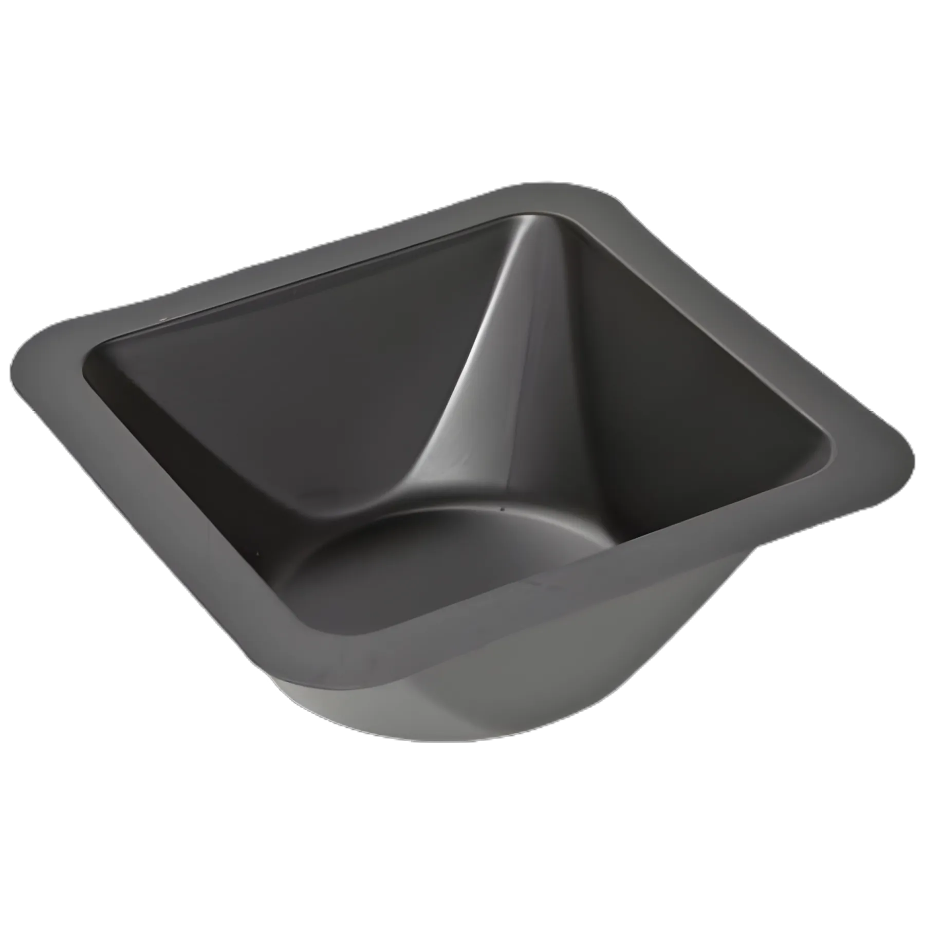 Black Polystyrene Weighing Dish for Laboratory Use - HS1423A