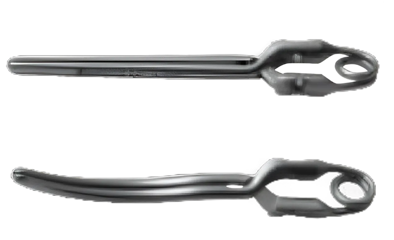 Atraumatic Endo Vessel Clip Aesculap® DeBakey 25 mm Jaw Length Stainless Steel - PL544S