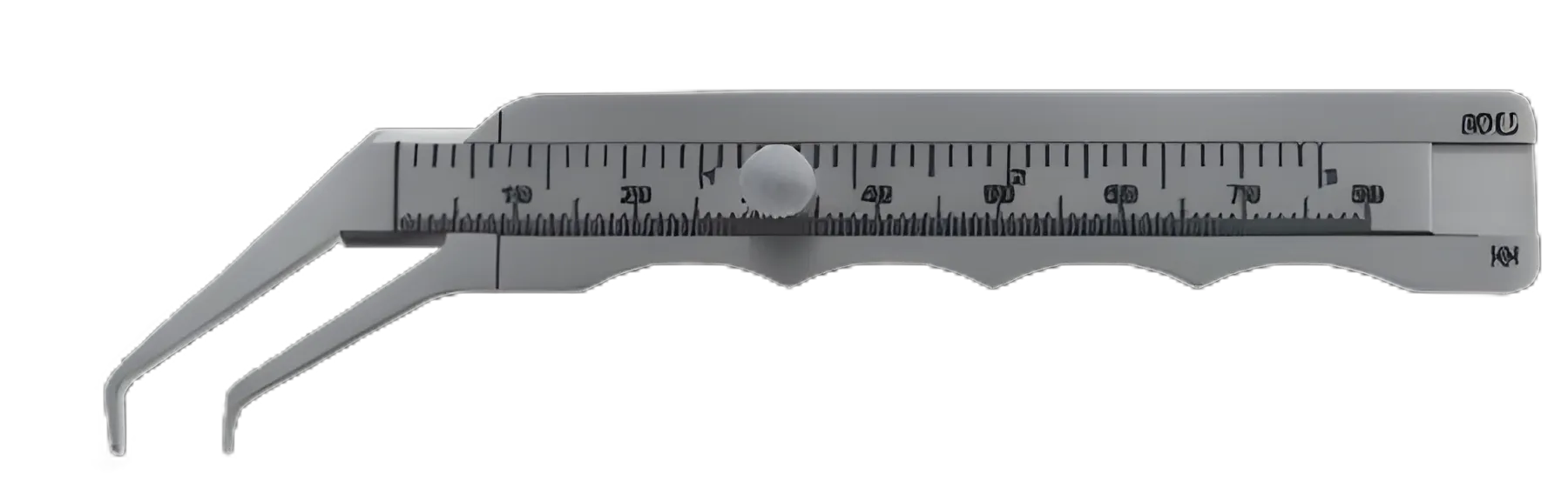 Caliper Thorpe 0 to 80 mm, 0 to 3 Inch