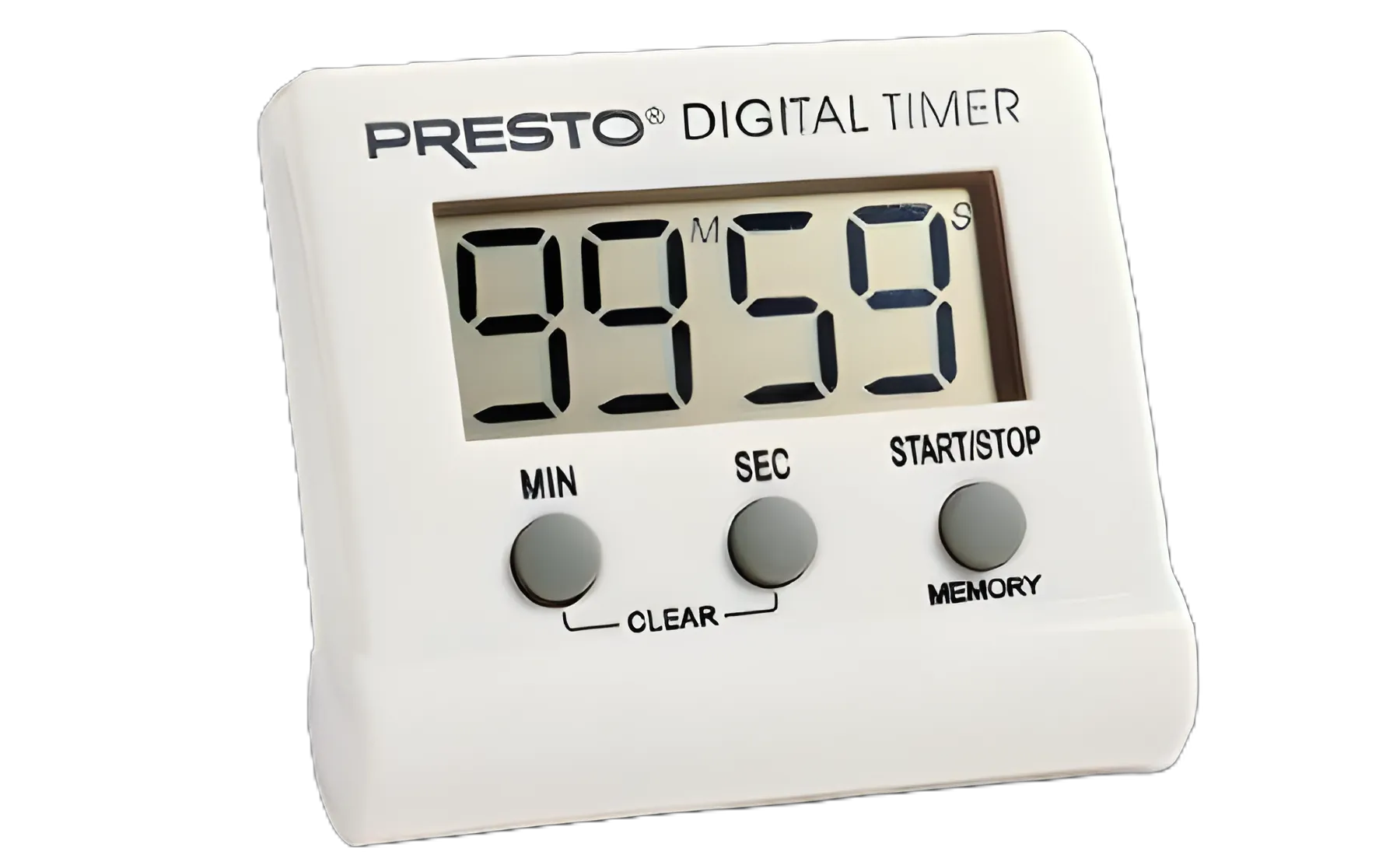 Presto™ 100-Minute Electronic Alarm Timer with LCD Display for Medical Use