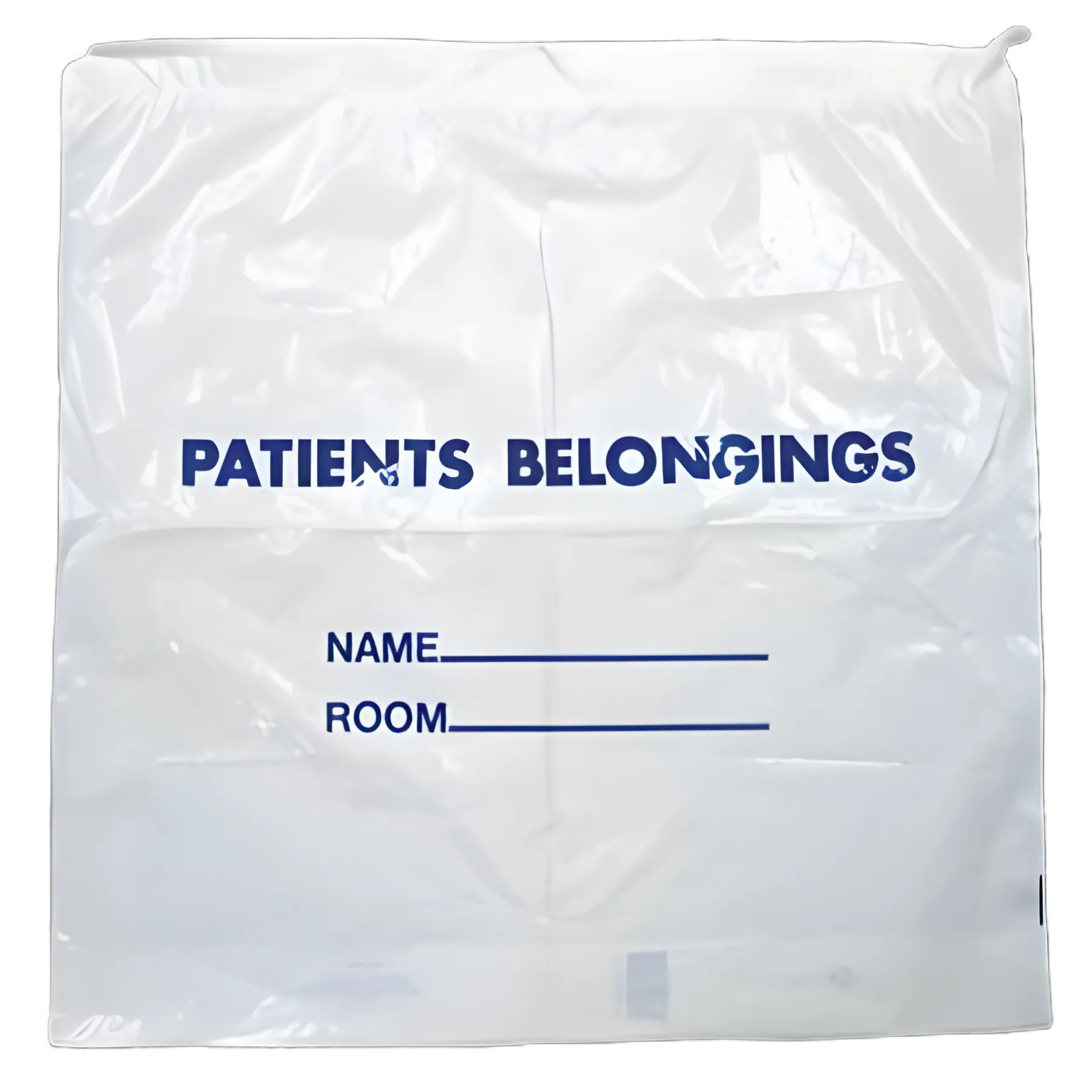 Patient Belongings Bag DawnMist 18-1/2 X 20 Inch Polyethylene Snap Closure White