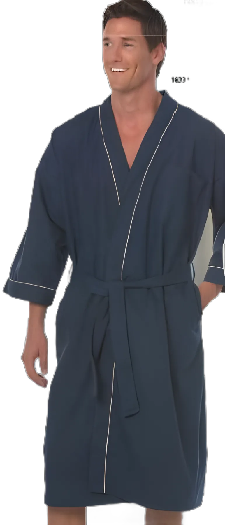 Patient Robe Male Large Navy