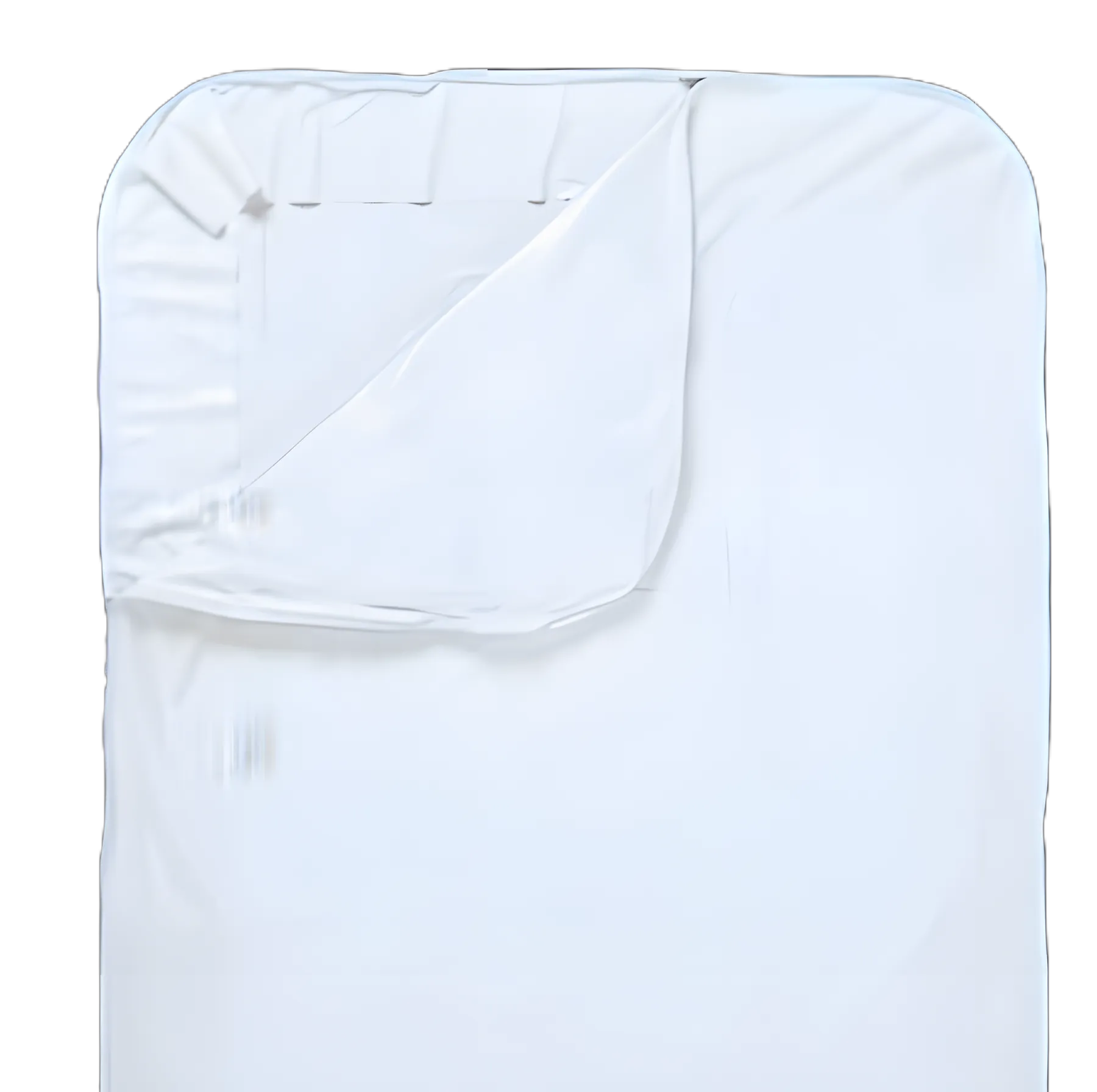 Post Mortem Bag 36 W X 90 L Inch One Size Fits Most Vinyl Zipper Closure, Curved - 908