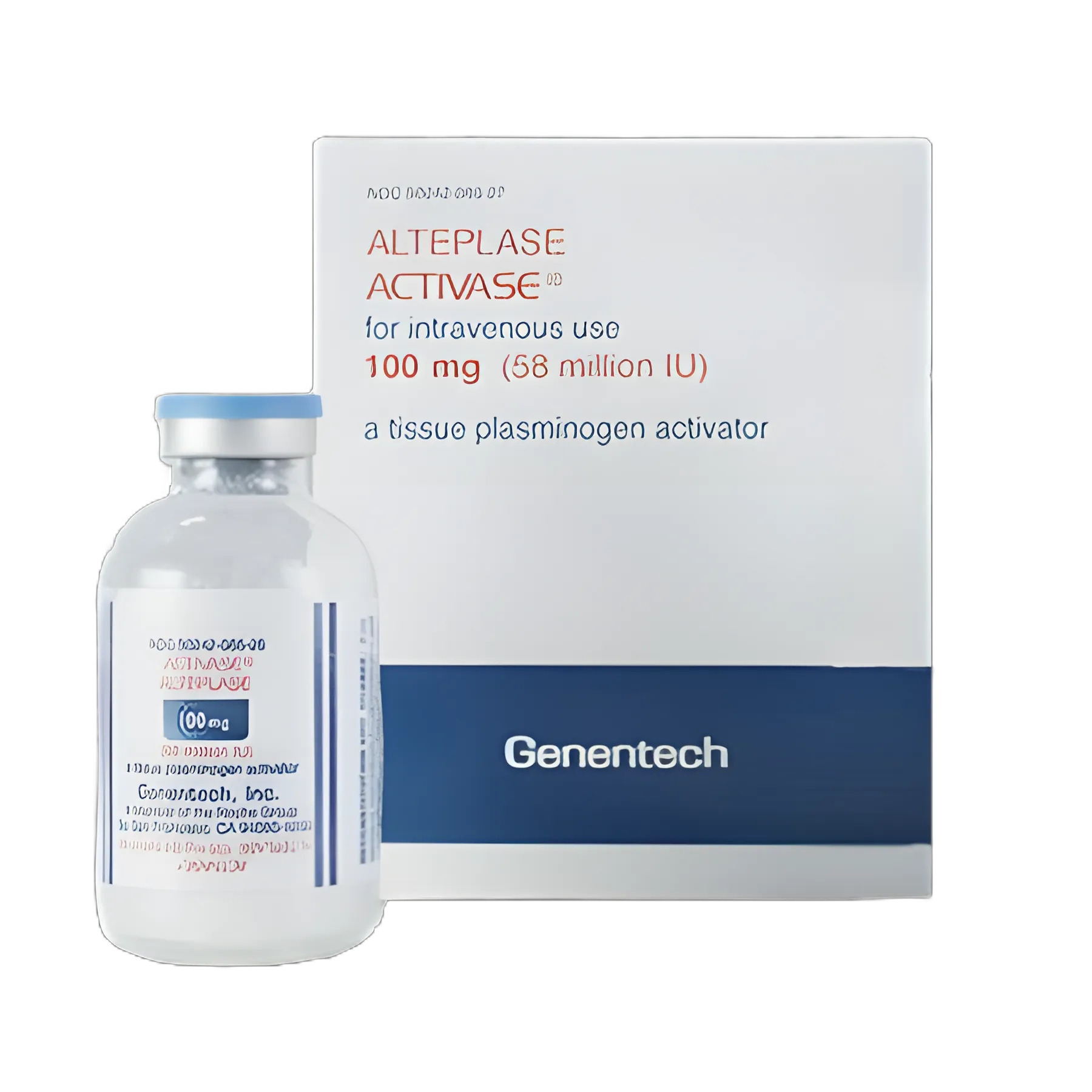 Activase® Alteplase 100 mg Injection Single-Use Vial 58 Million IU