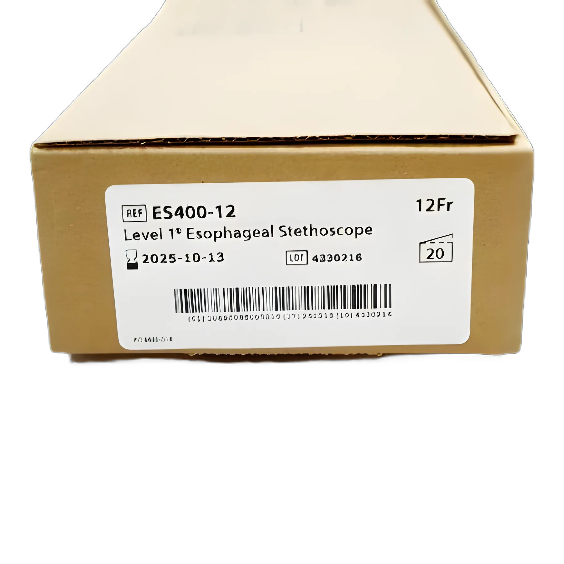 Esophageal Stethoscope with Temperature Sensor Level 1® 12 Fr.