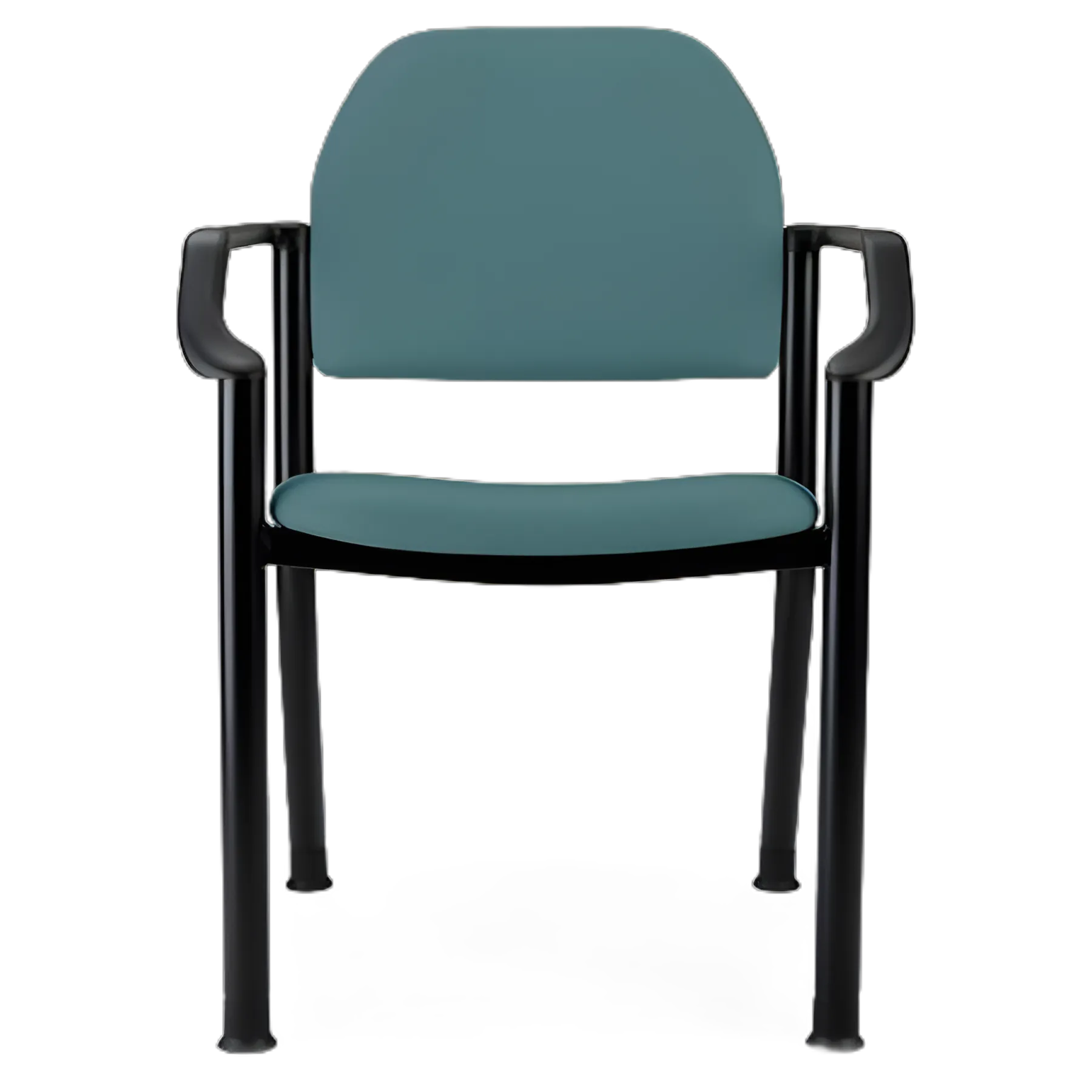 Ritter 280 Healing Waters Vinyl Side Chair with Armrests - Medical Grade Furnishing