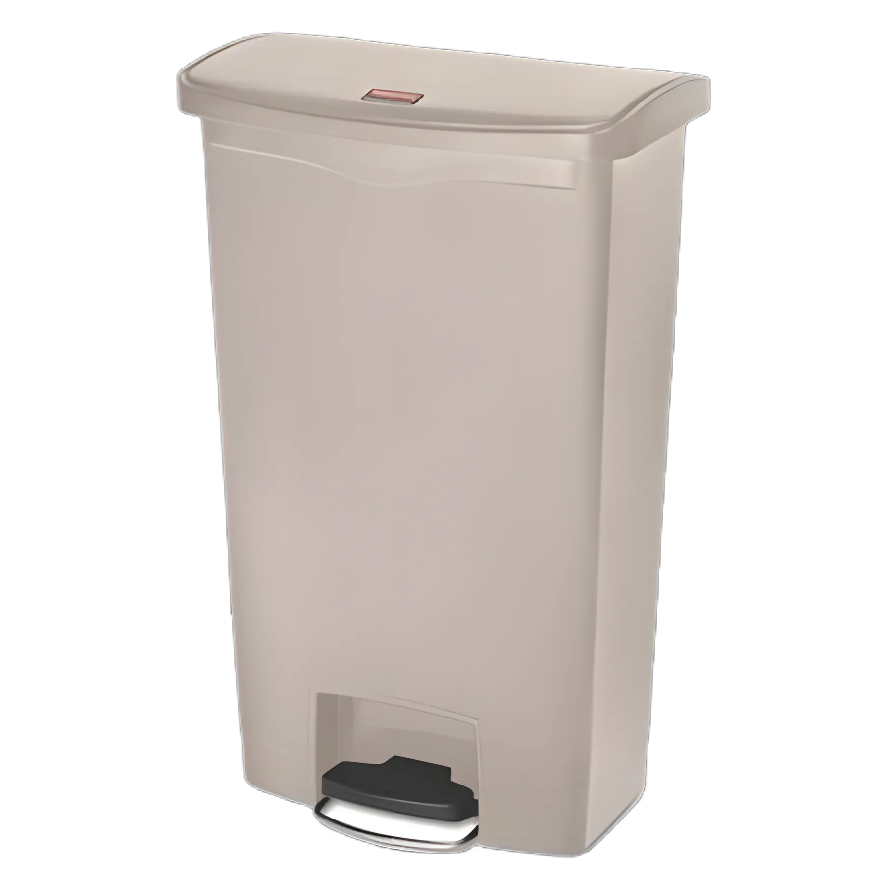 Rubbermaid Commercial Streamline Resin 18-Gallon Front Step-On Container for Medical Waste