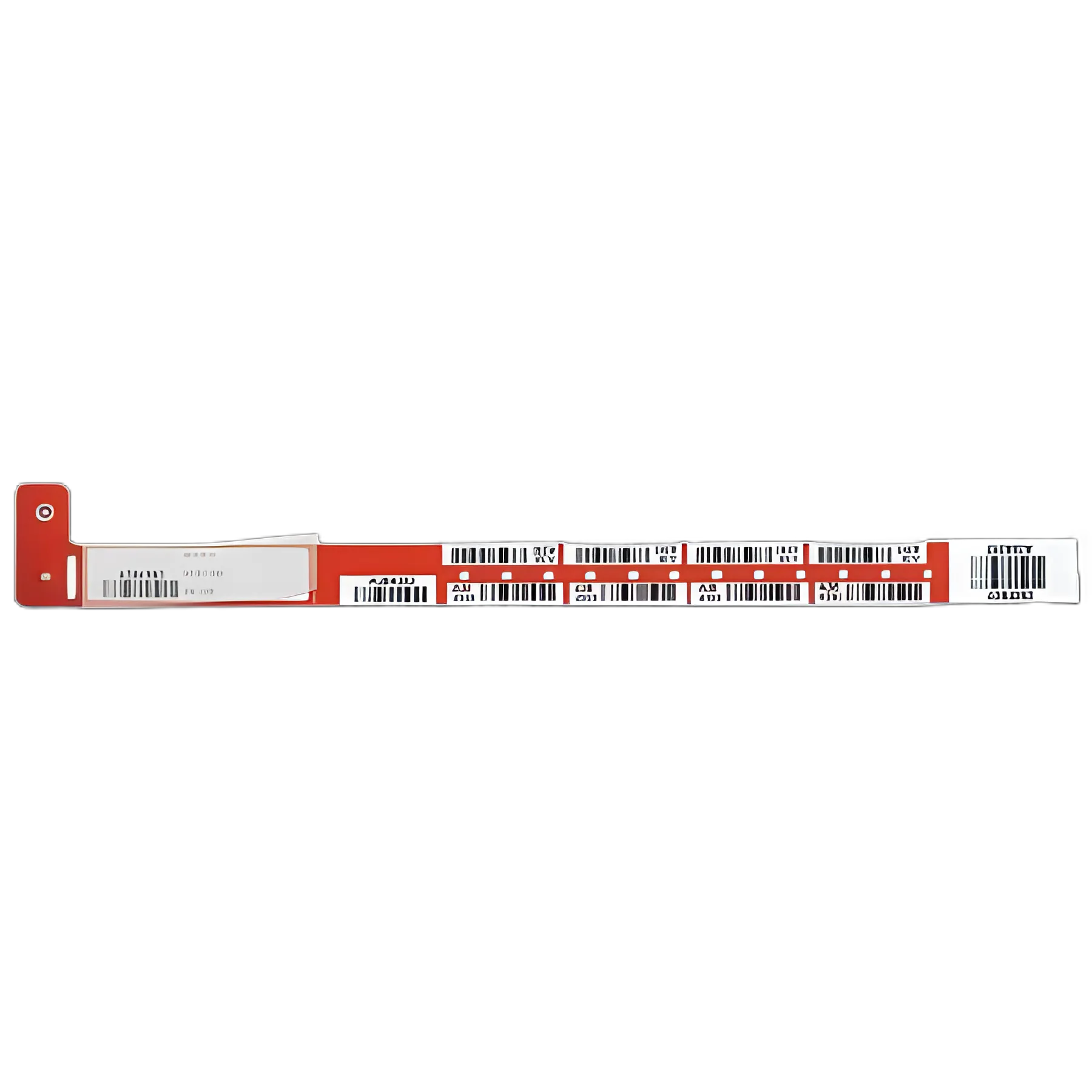 Securline Bloodband Permanent Snap Blood Transfusion Identification Wristband - 2436-16-PDB