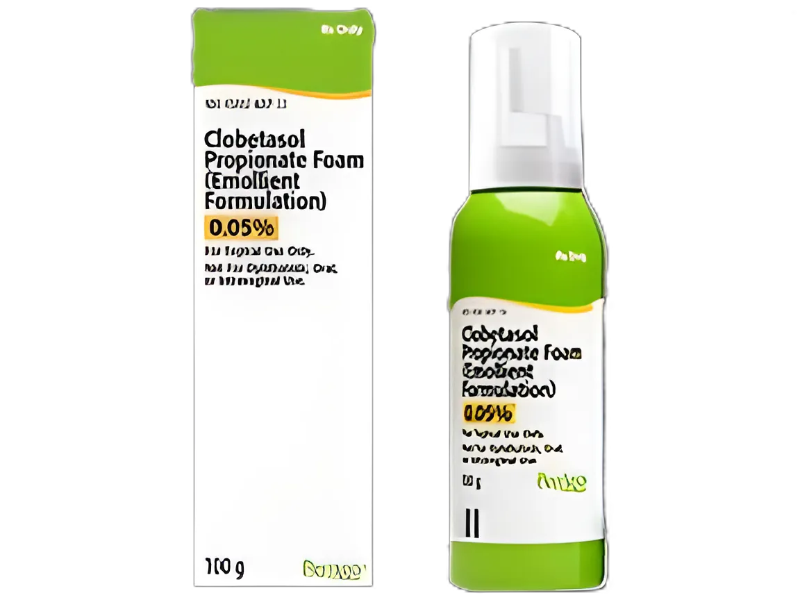 Clobetasol Propionate / Emollient 0.05% Foam Can 100 Gram