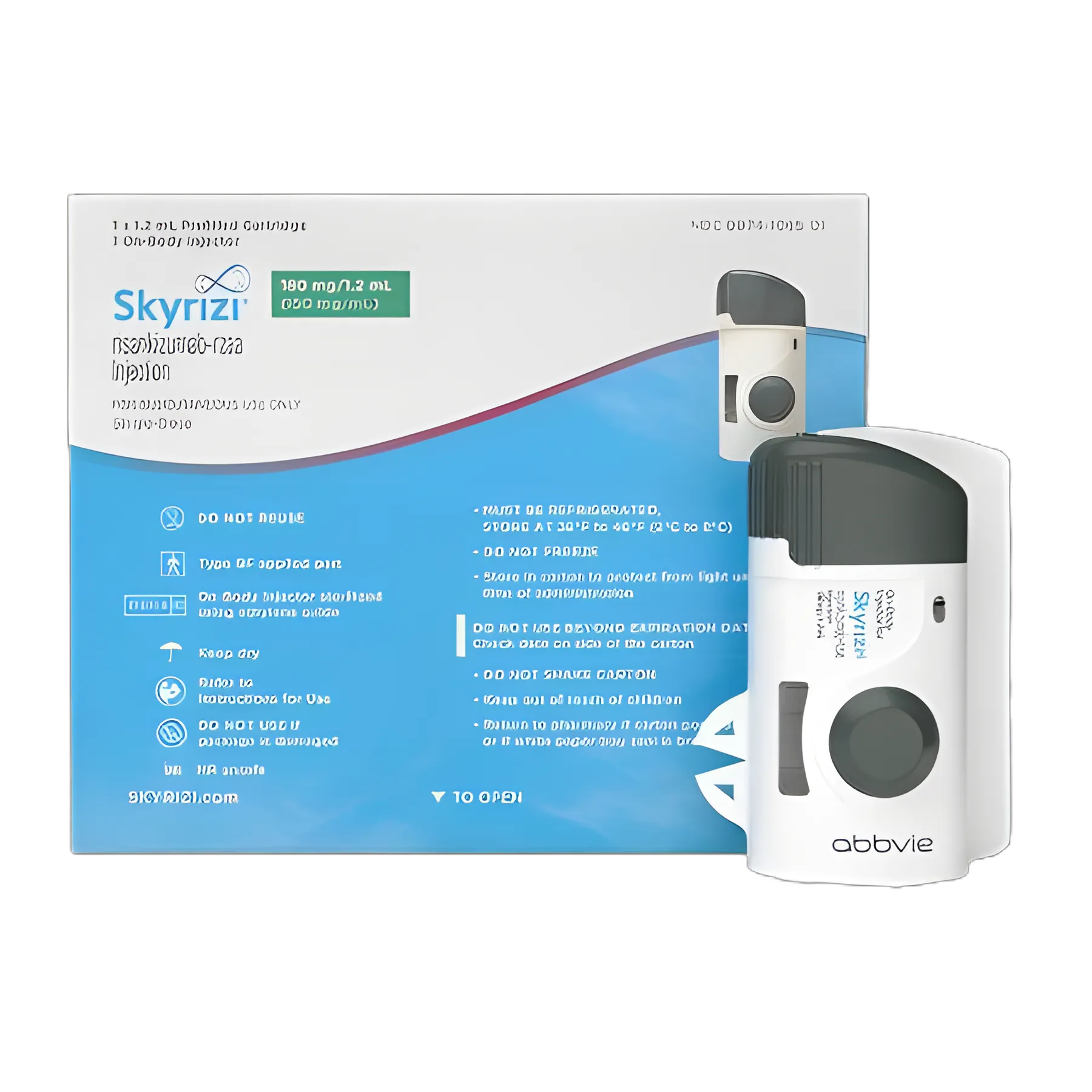 SKYRIZI® Risankizumab-rzaa 150 mg / mL Injection Single-Dose Prefilled Cartridge 1.2 mL