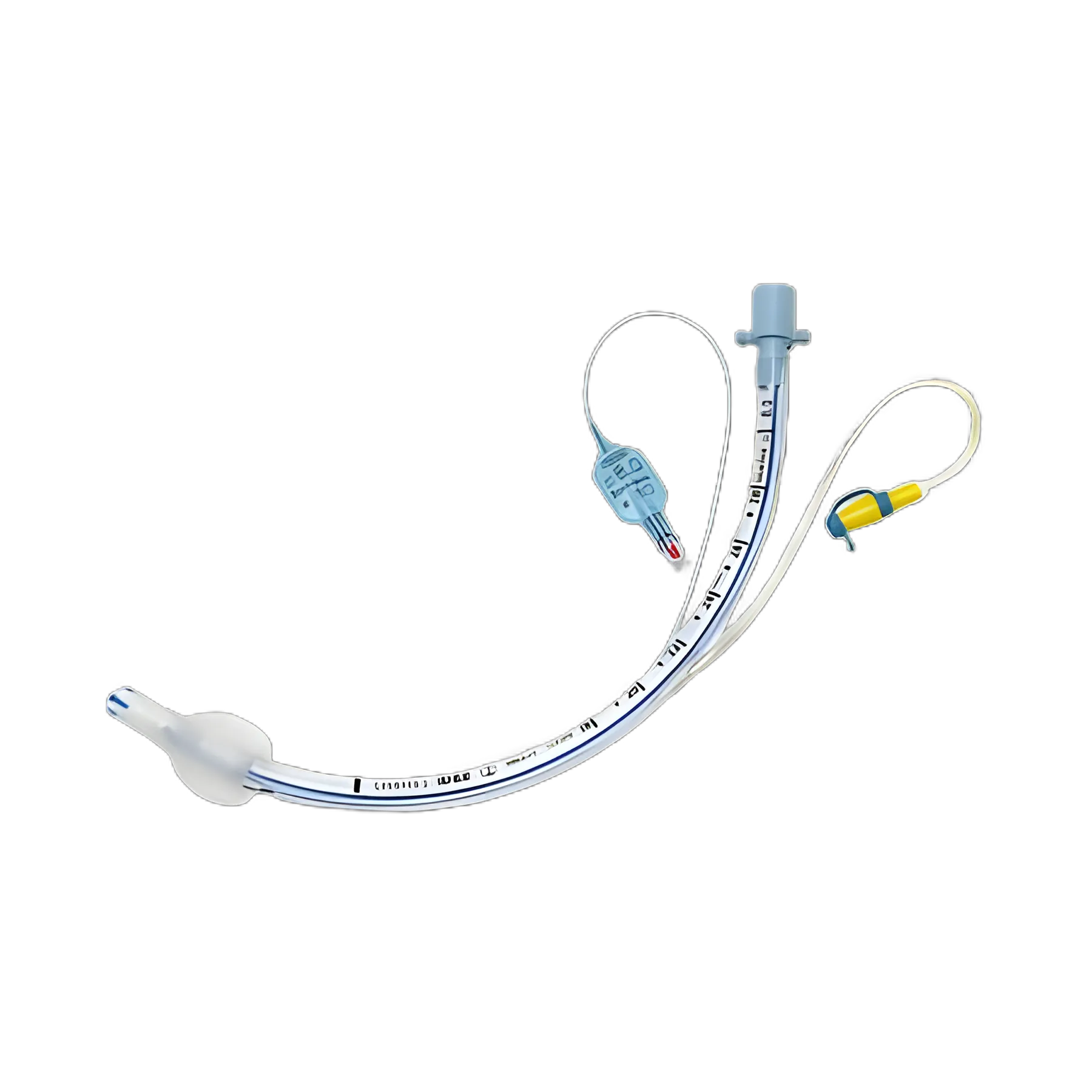Portex® SACETT® Cuffed Endotracheal Tube, 9.0 mm, 330 mm Length, Curved with Murphy Eye for Adults