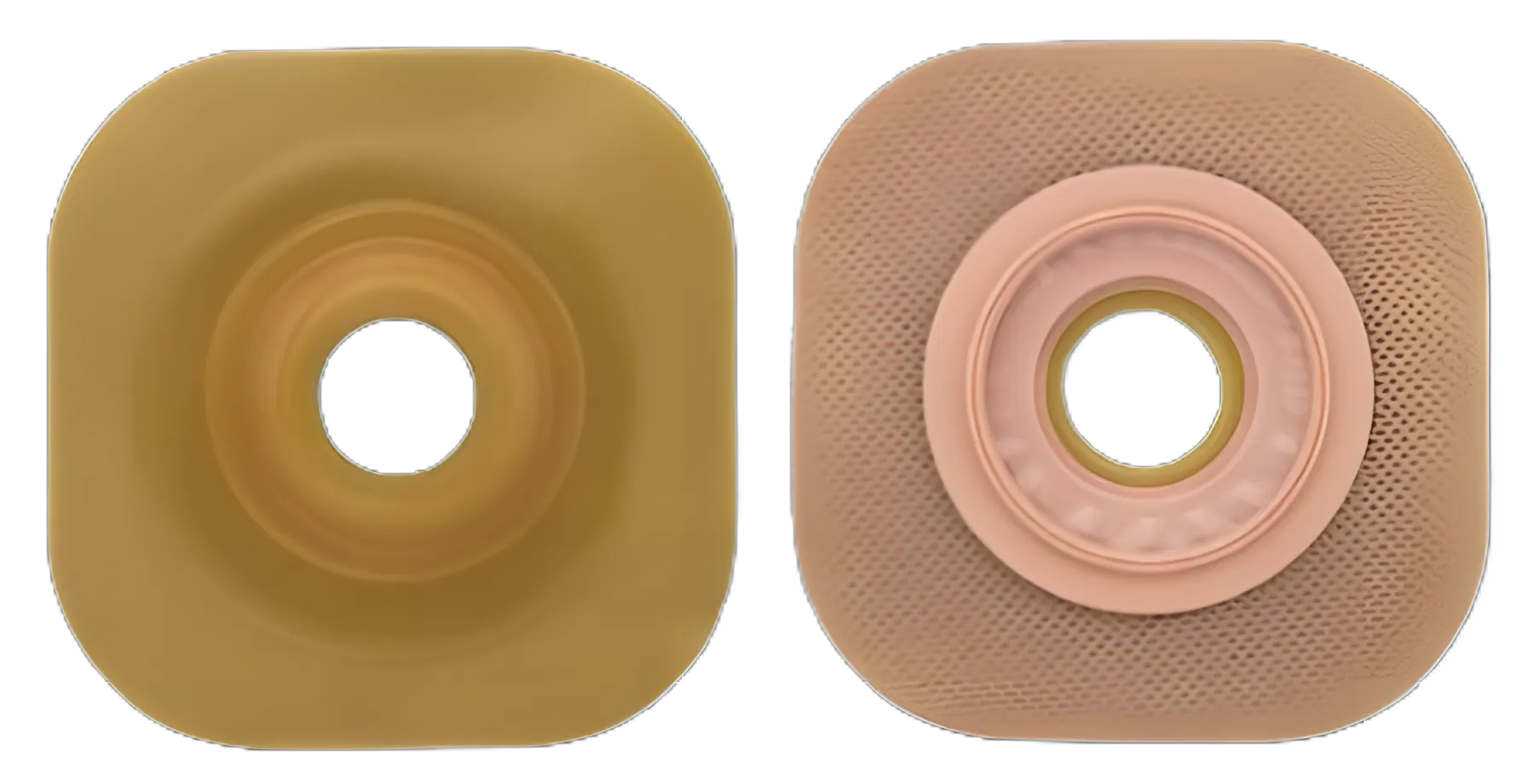 New Image™ Ostomy Barrier with FlexWear - 44mm Flange, Trim to Fit, Standard Wear with Adhesive Tape Borders