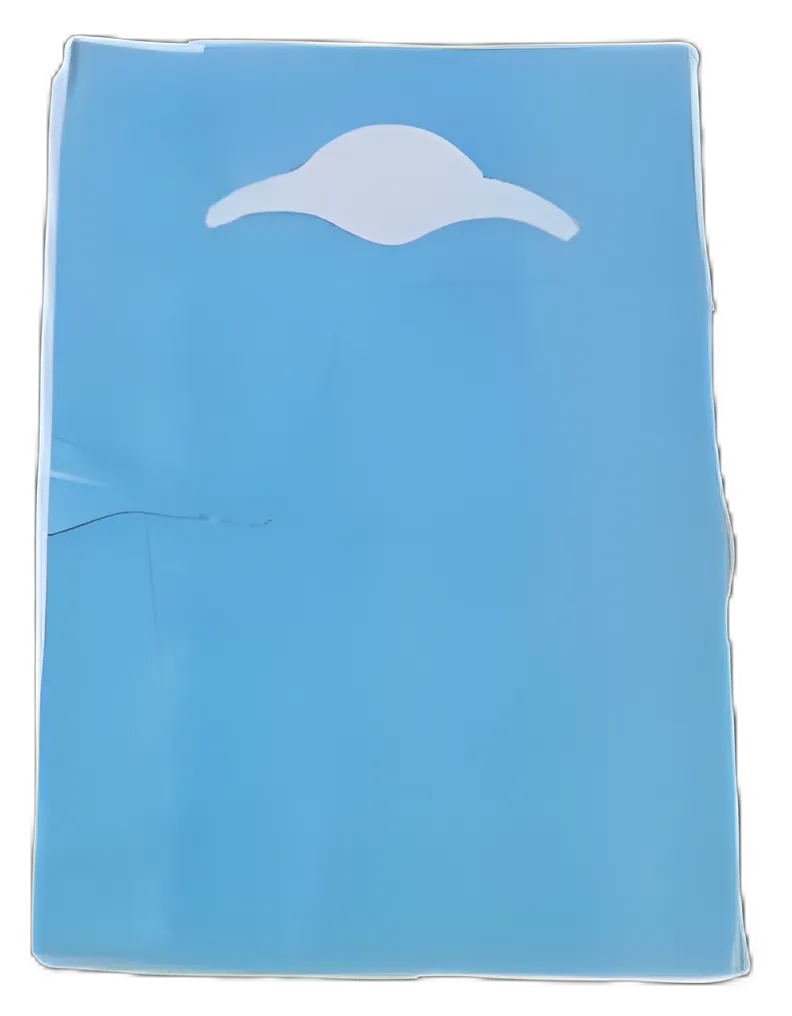 Bib Tie Closure Disposable Poly / Tissue