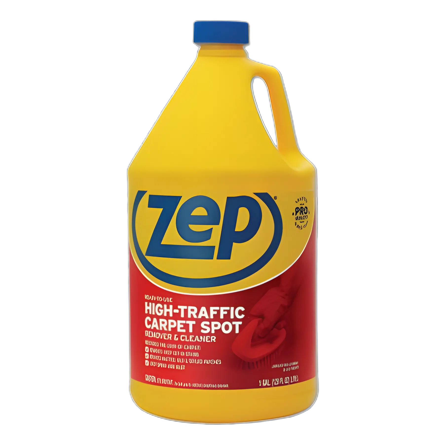 Zep Commercial High Traffic Carpet Cleaner for Healthcare Facilities, 128 oz
