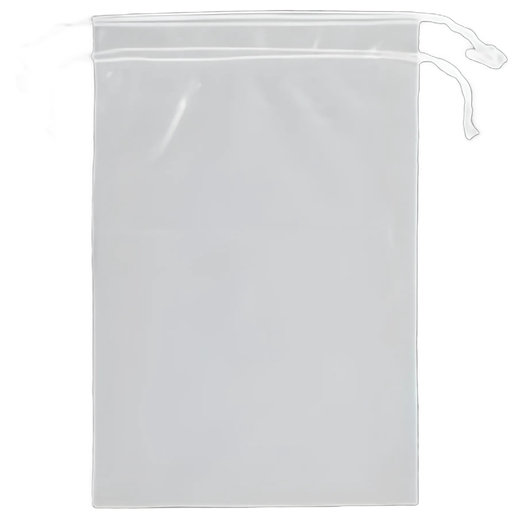 Patient Belongings Bag 5 X 8 Inch Plastic Drawstring Closure Clear
