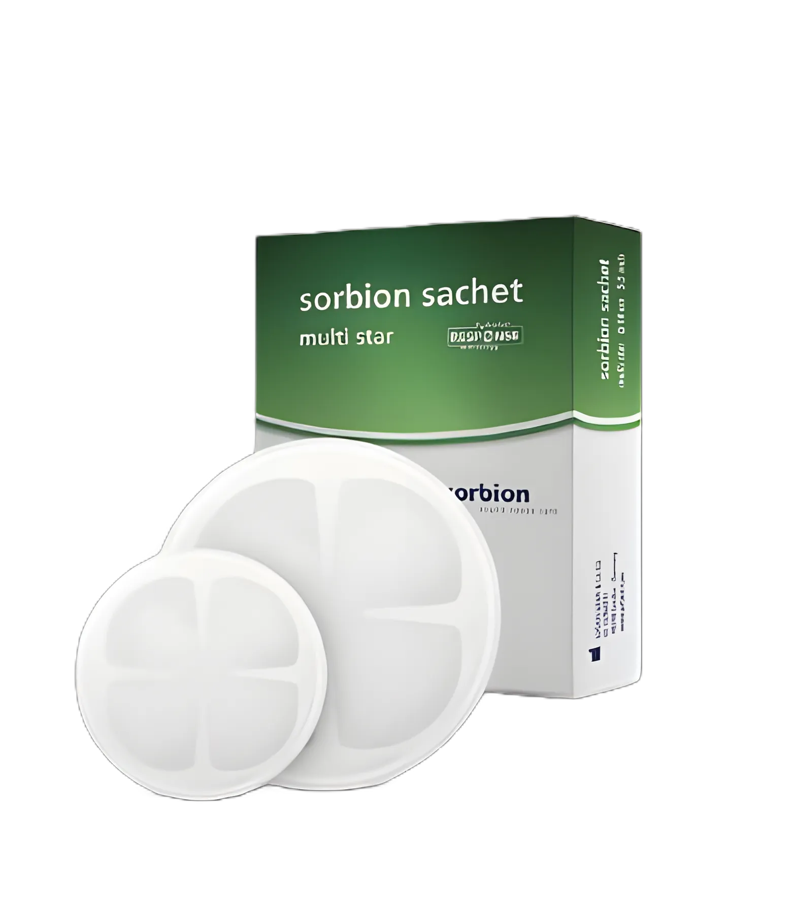 Cutimed Sorbion Sachet Multi Star Gelling Fiber Wound Dressing, 3 Inch Round Sterile