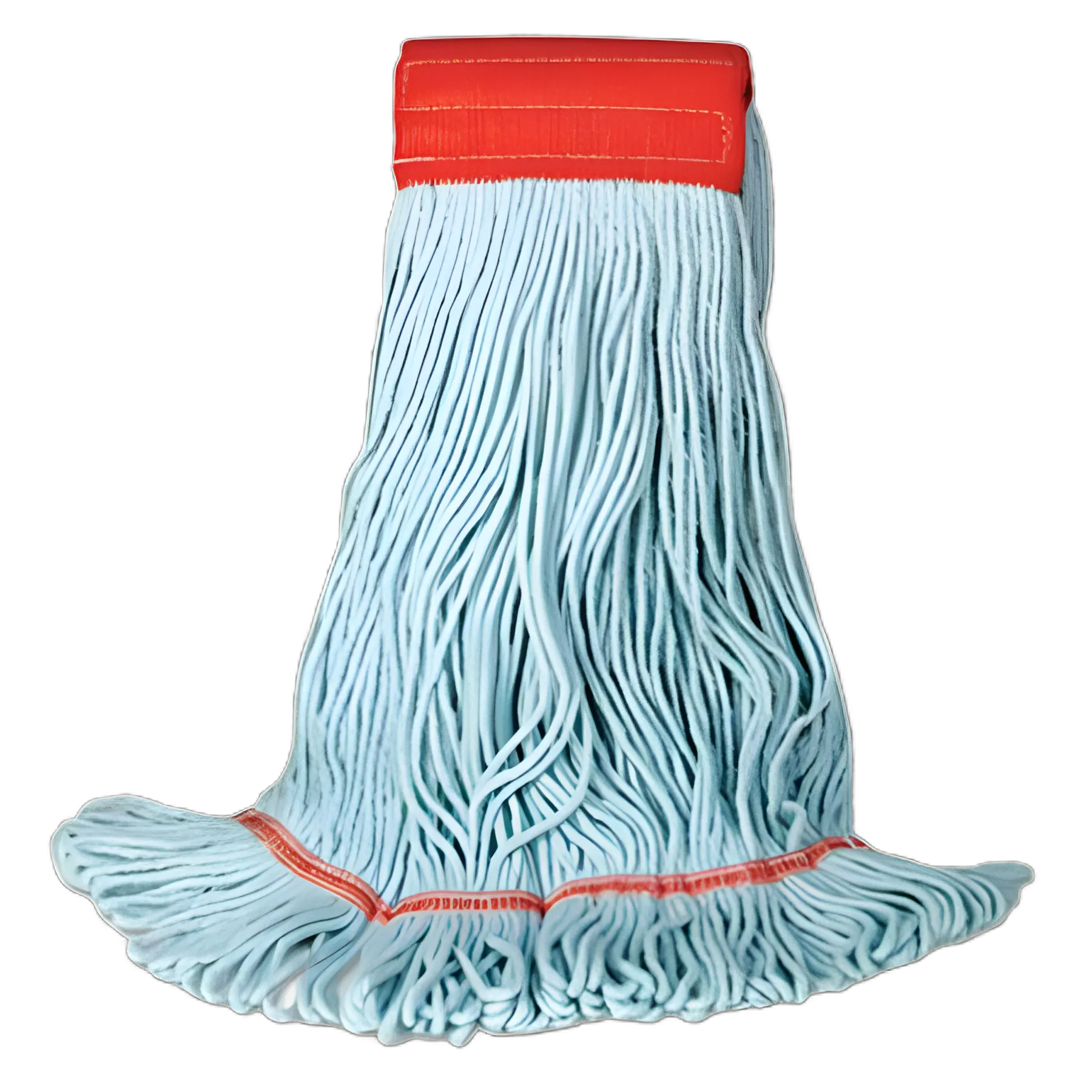 EchoMop Medium Blue Looped-End Wet Mop Head for Medical Facilities