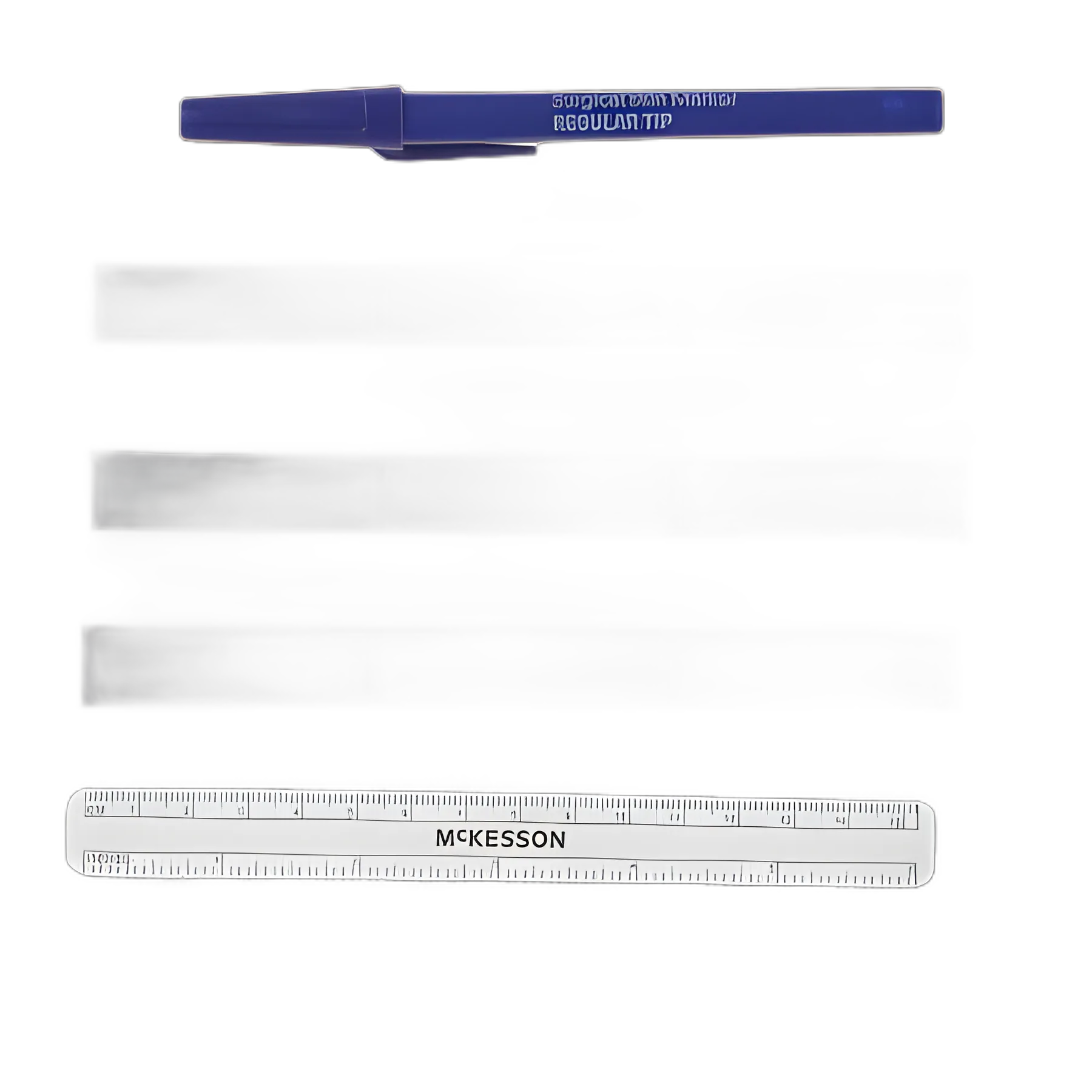Skin Marker with Ruler and Labels McKesson Prep-Resistant Gentian Violet Ink Sterile Full Size Regular Tip