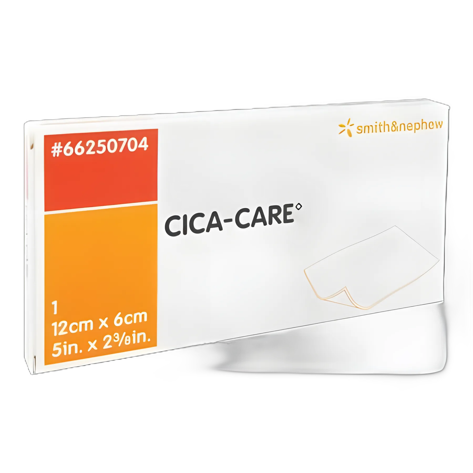 Silicone Sheeting Cica-Care 2-3/8 X 5 Inch Rectangle NonSterile