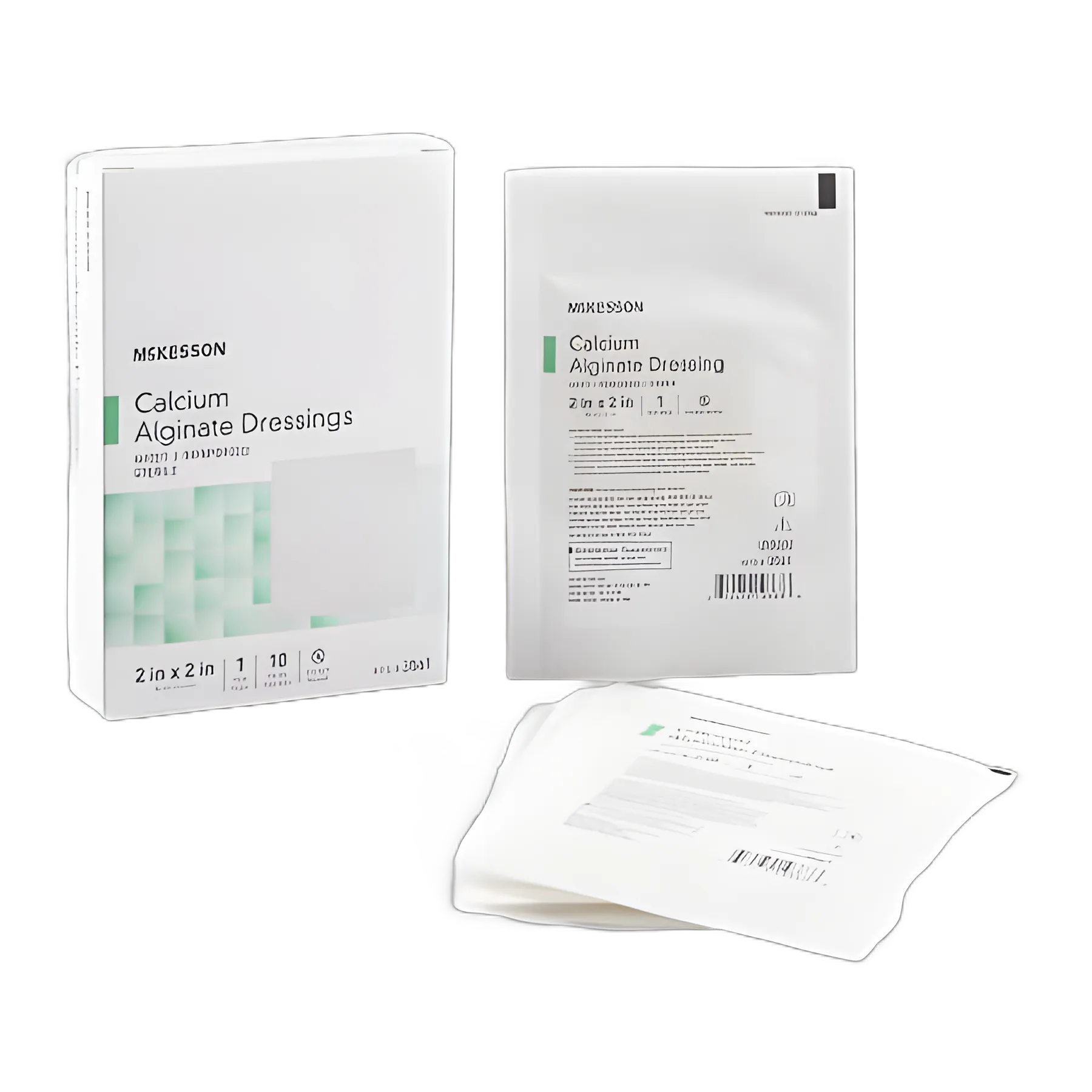 Alginate Dressing McKesson 2 X 2 Inch Square