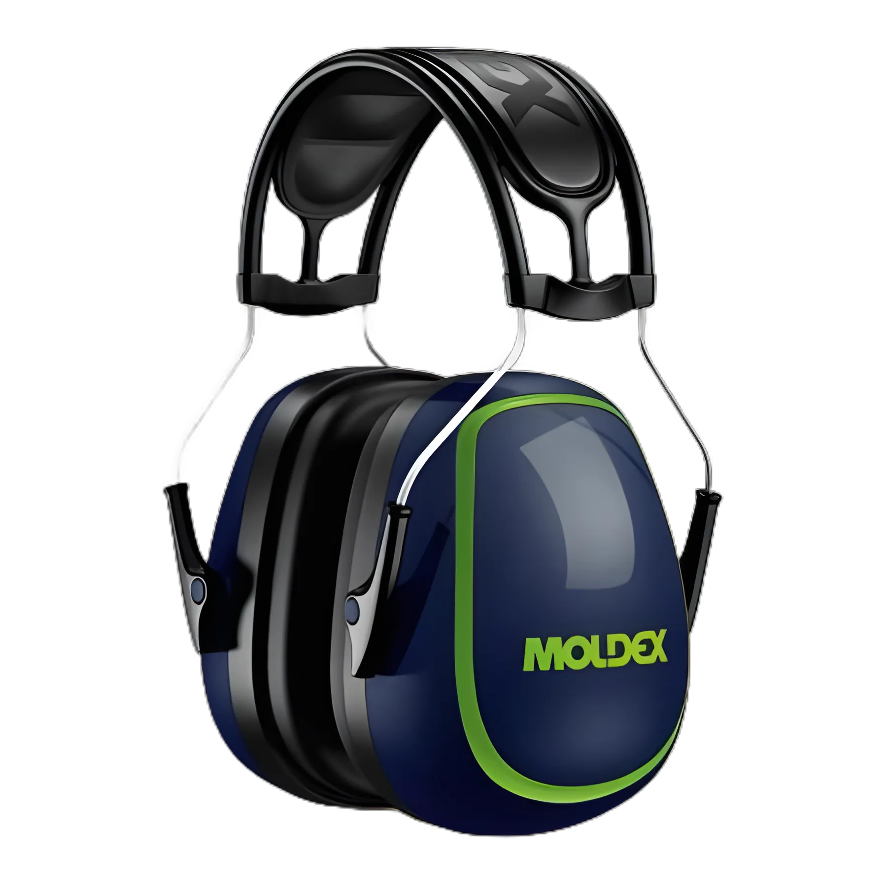 Ear Muffs Moldex MX-5 Cordless One Size Fits Most Black / Blue