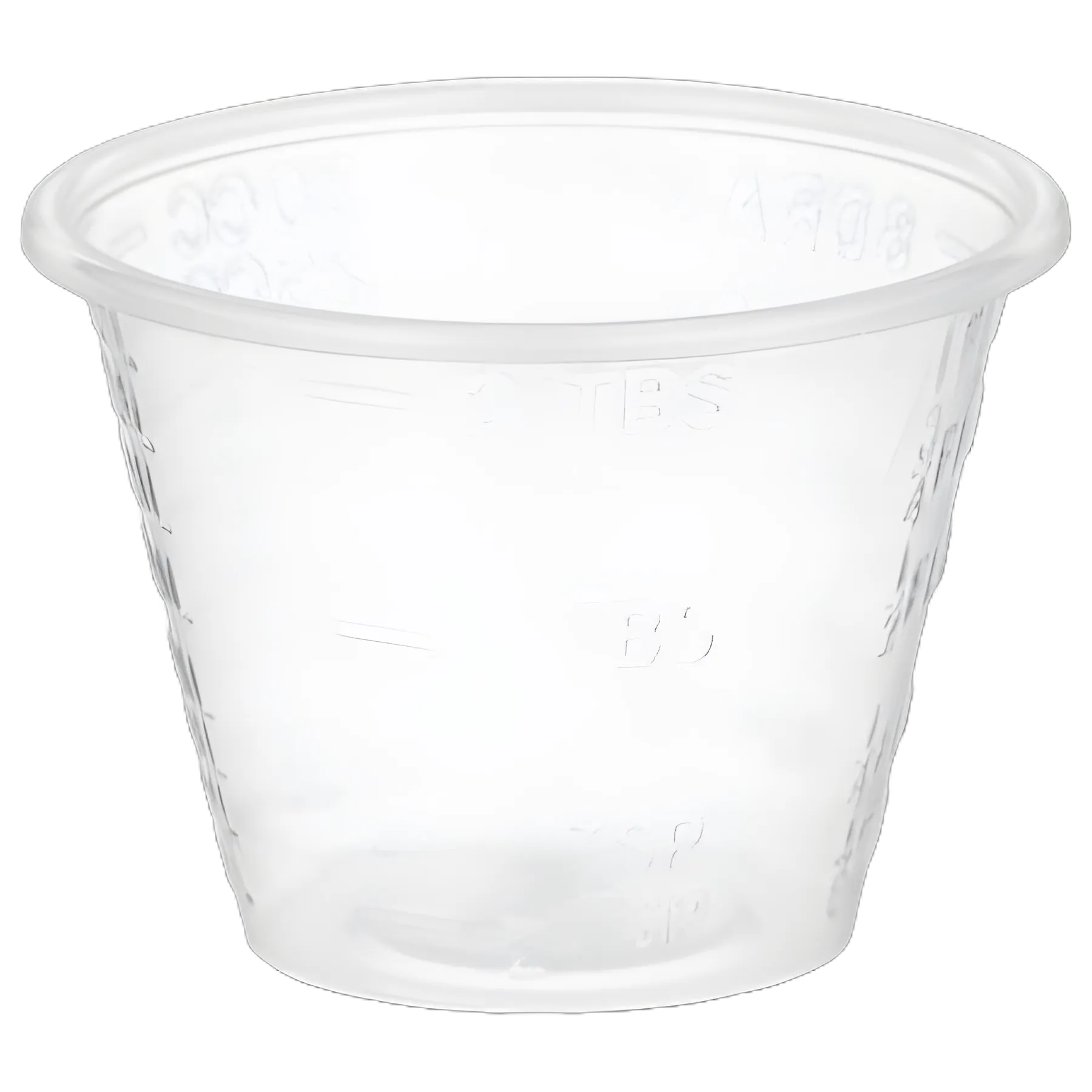 Graduated Medicine Cup McKesson 1 oz. Clear Plastic Disposable
