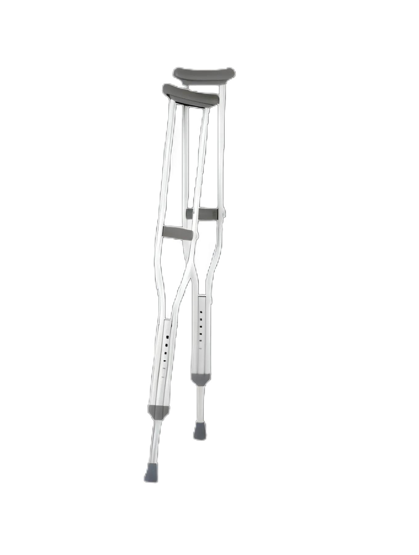Breg Tall Adult Underarm Crutches - Aluminum Frame, 250 lbs. Capacity