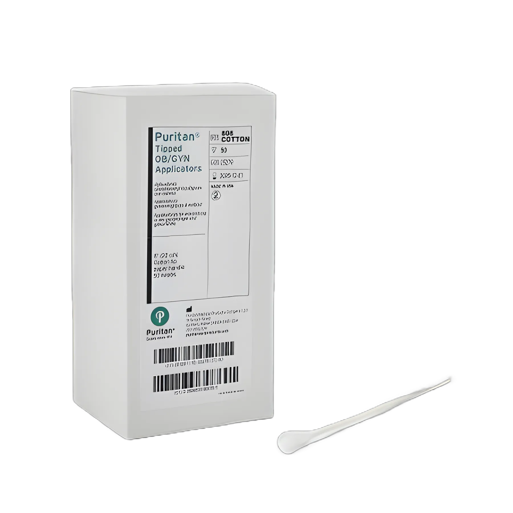 Puritan® OB/GYN Swab 8 Inch Length NonSterile - 808 COTTON